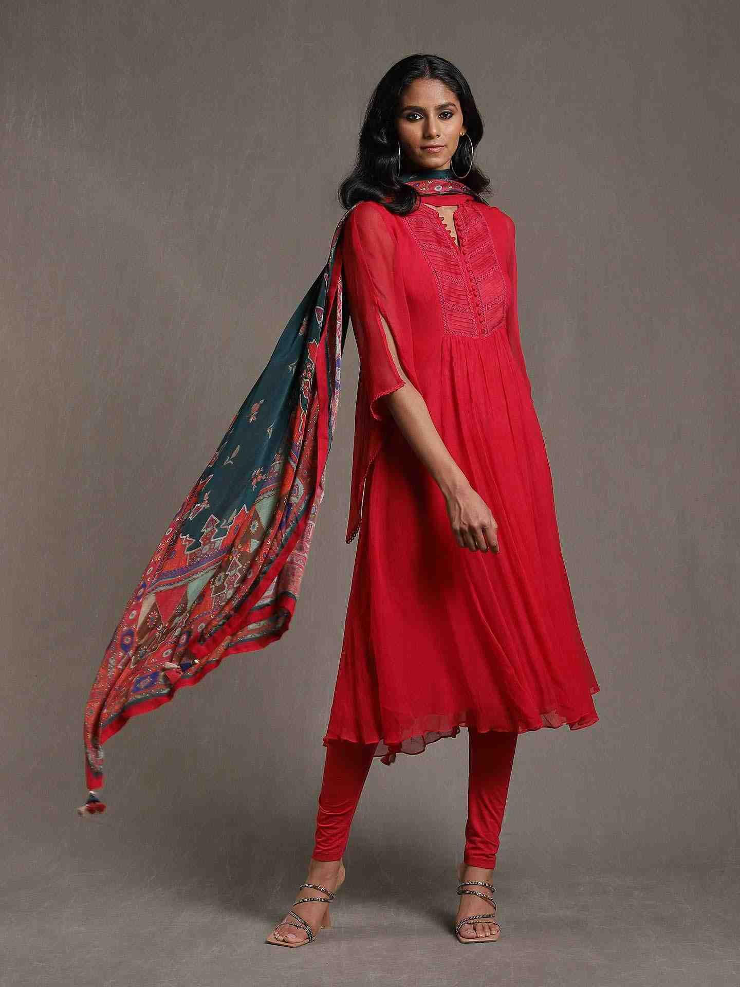 Fuchsia Erham Suit Set