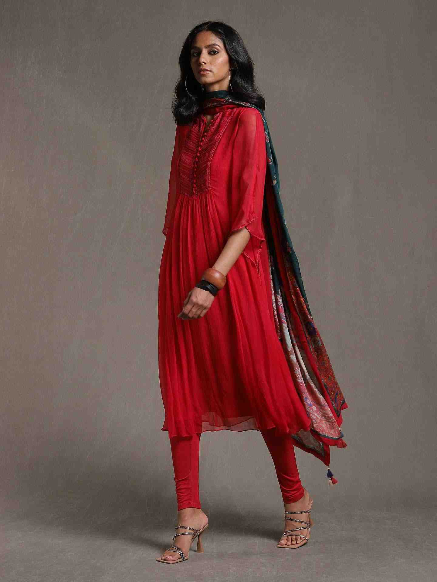 Fuchsia Erham Suit Set