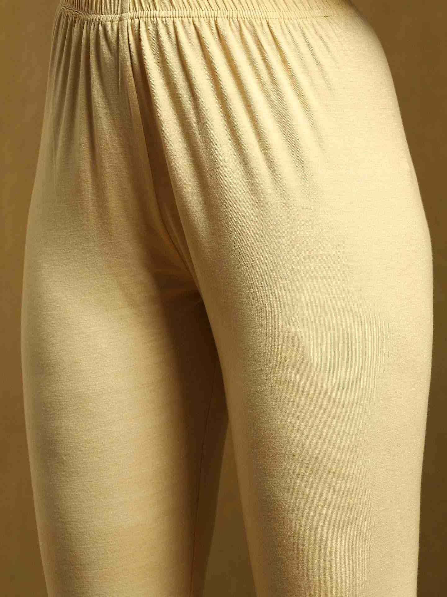 Beige Mogra Butti Suit Set