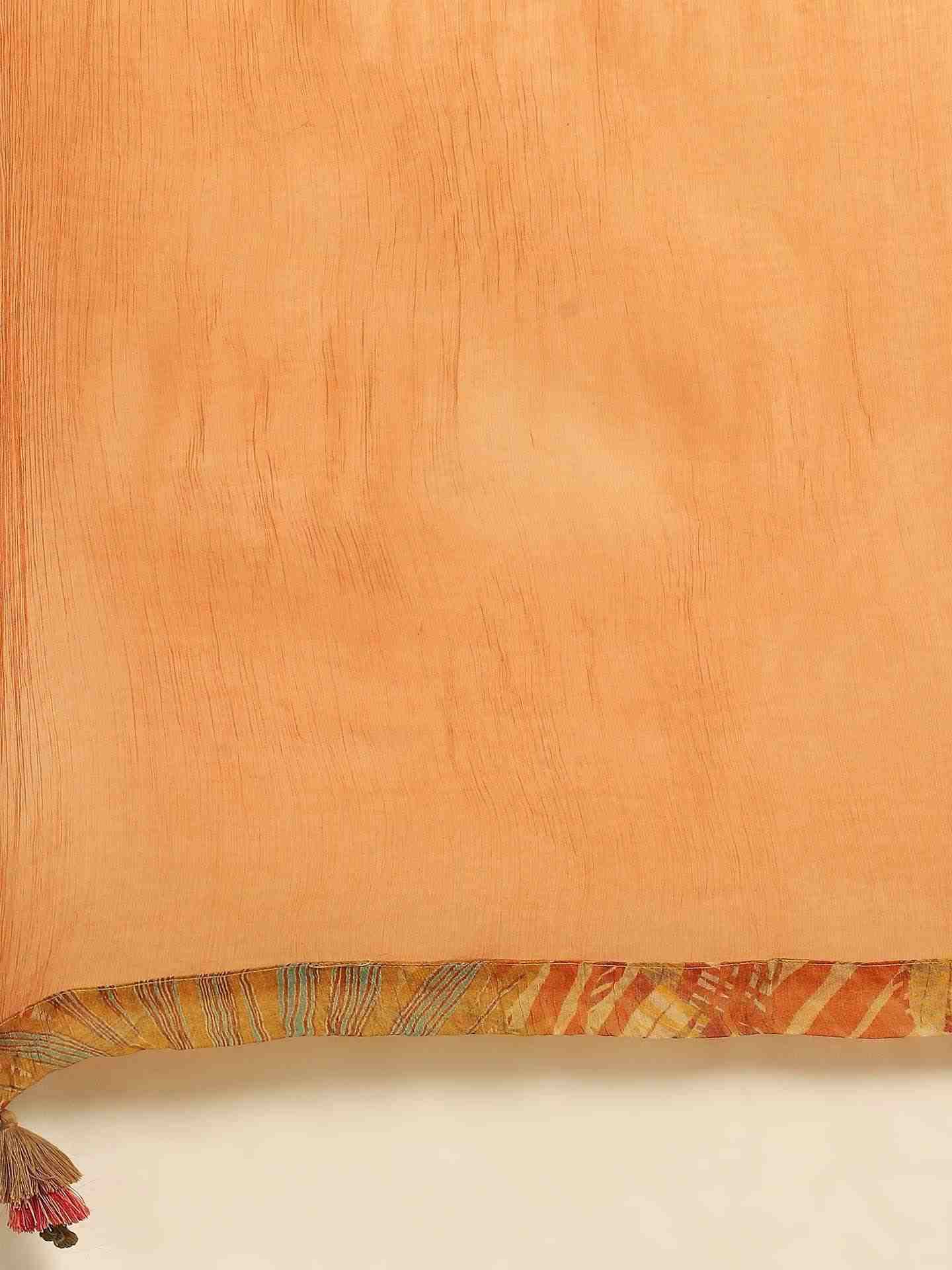 Rust Leafy Suit Set