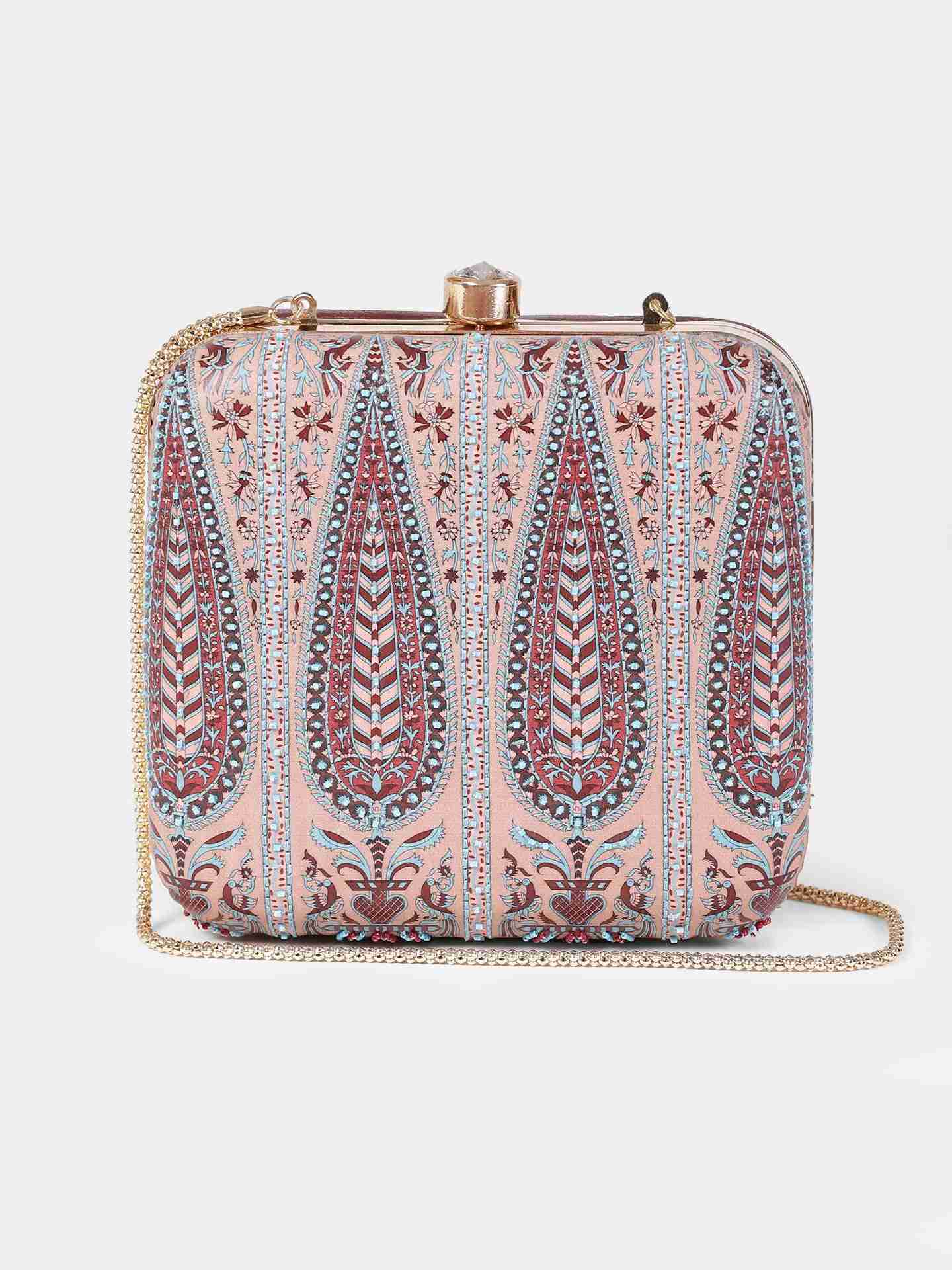 Multi-Color Kula Leather Clutch