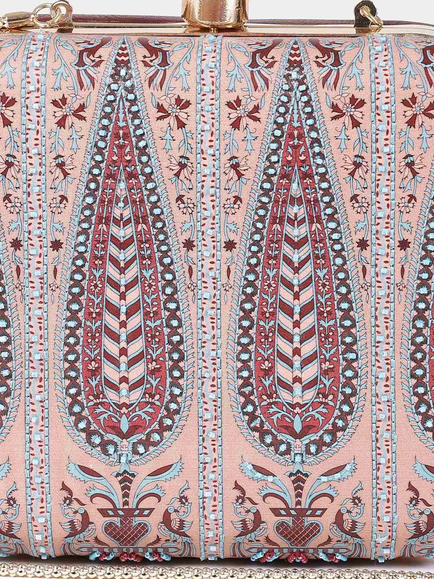 Multi-Color Kula Leather Clutch