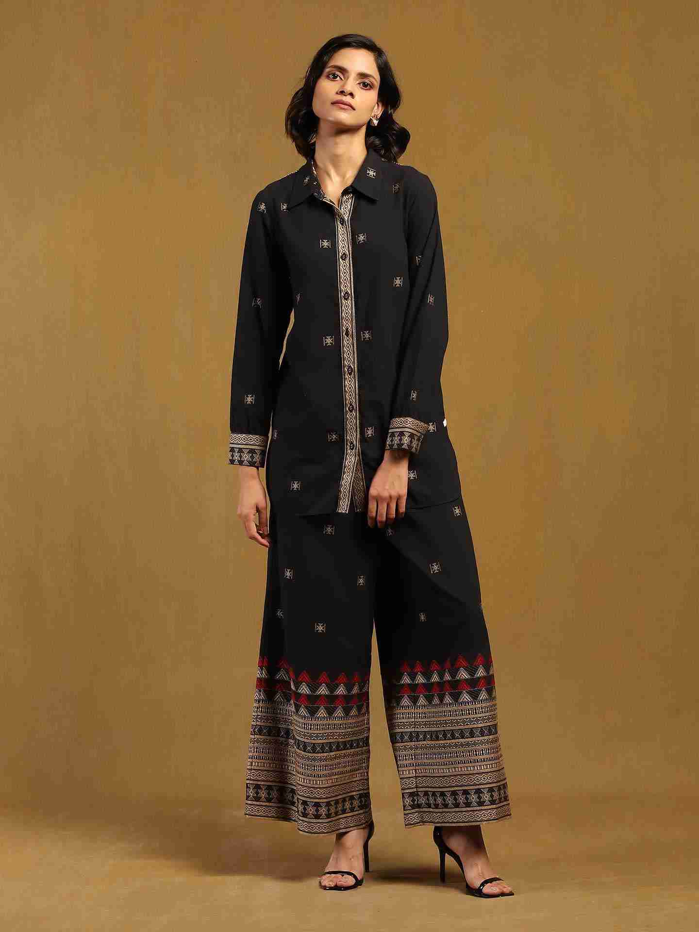 Black Aurelia Co-Ord Set