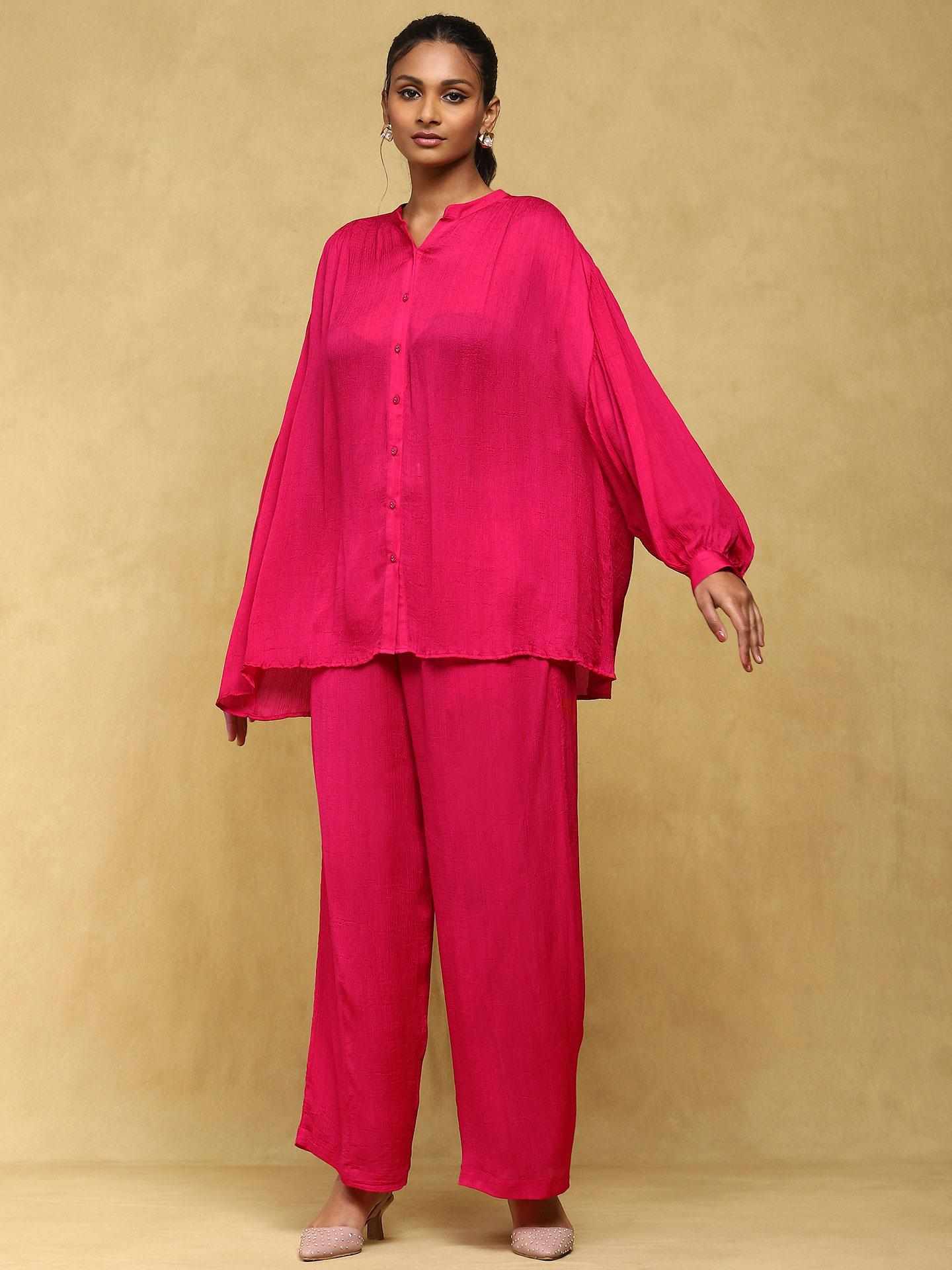 Fuschia Zubaida Co-Ord Set