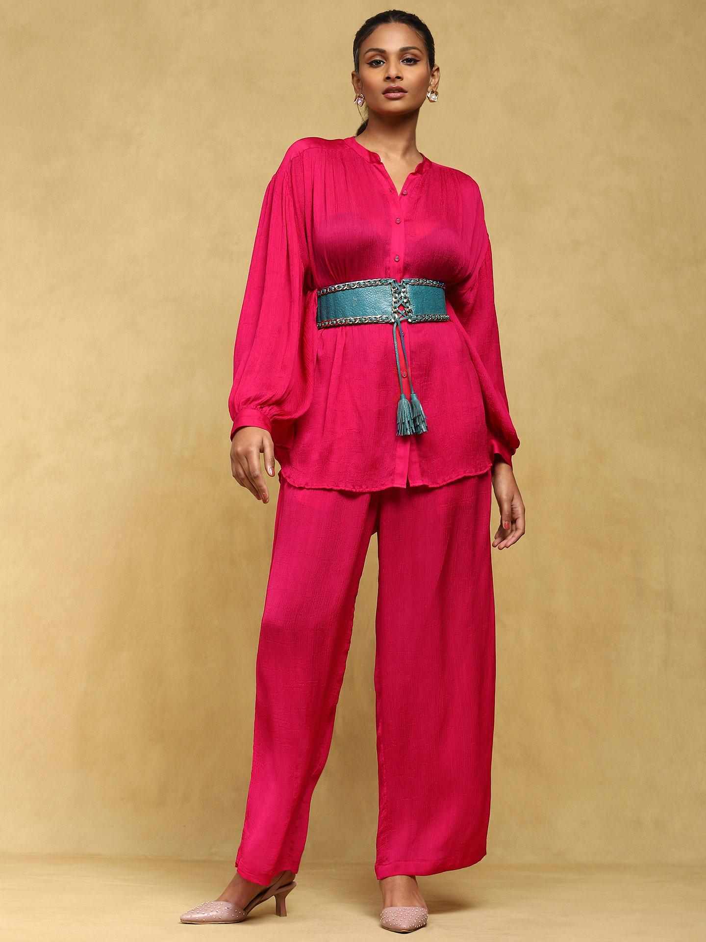 Fuschia Zubaida Co-Ord Set