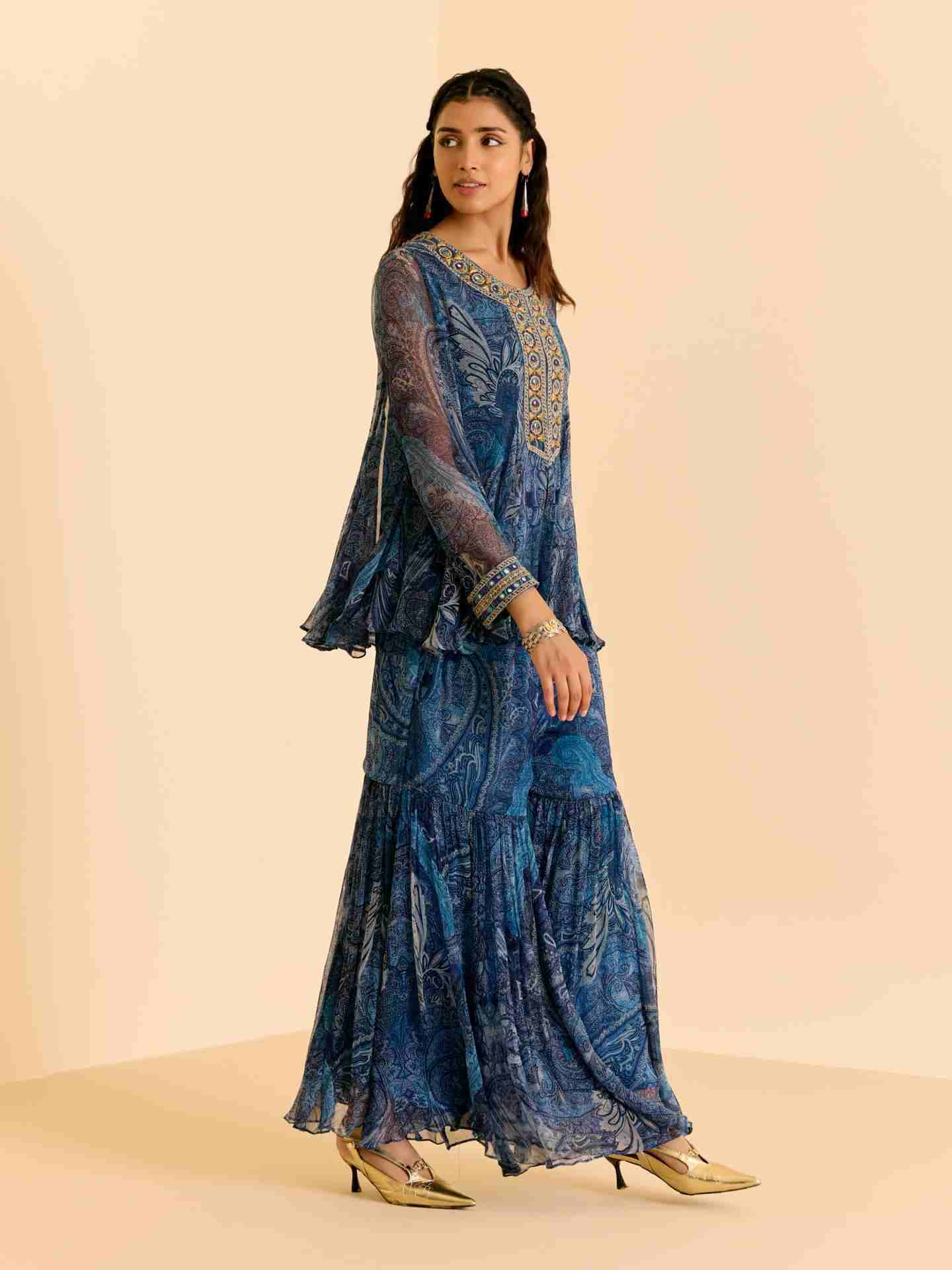 Blue Giva Co-Ord Set