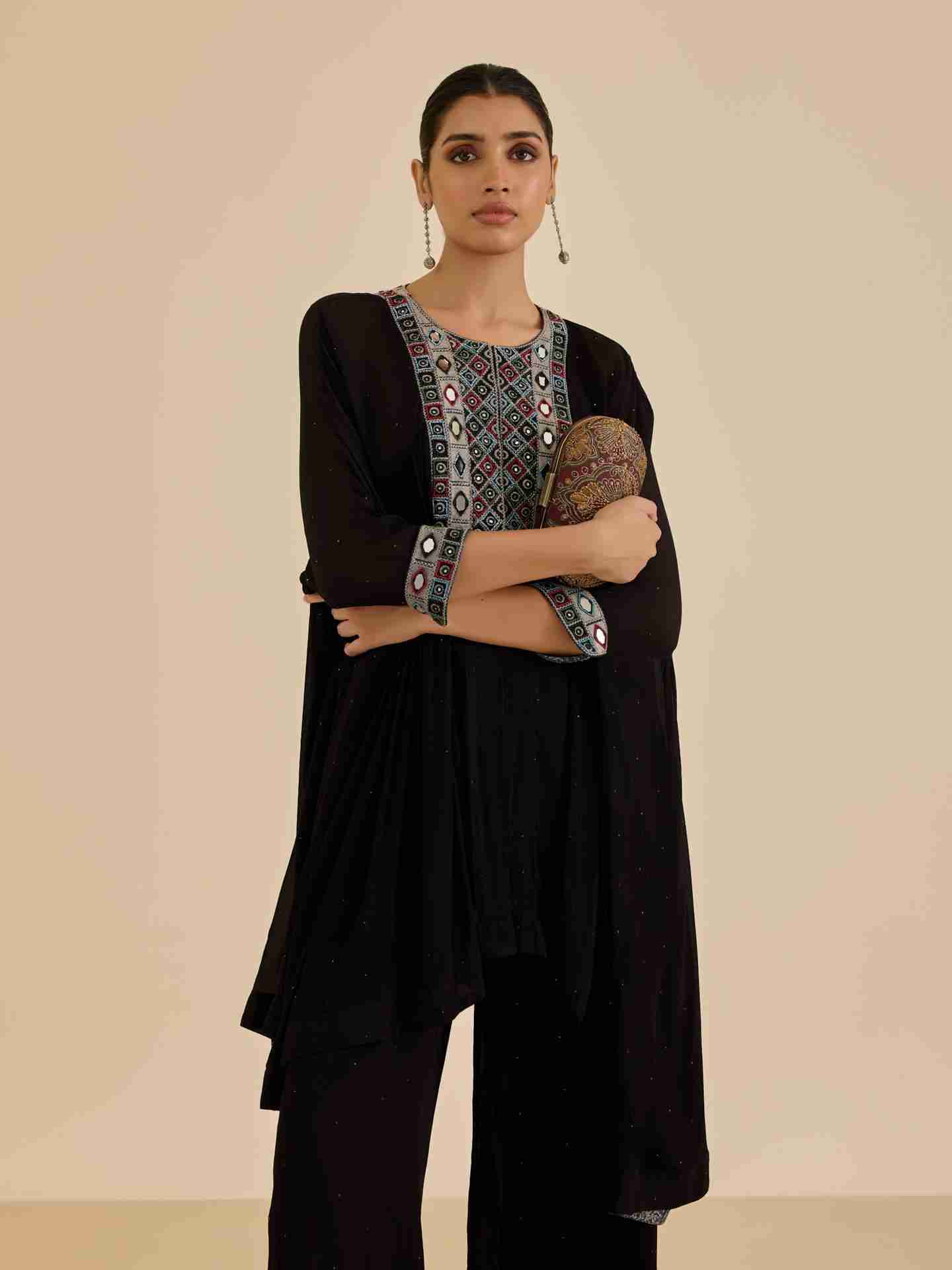 Black Boram Co-Ord Set