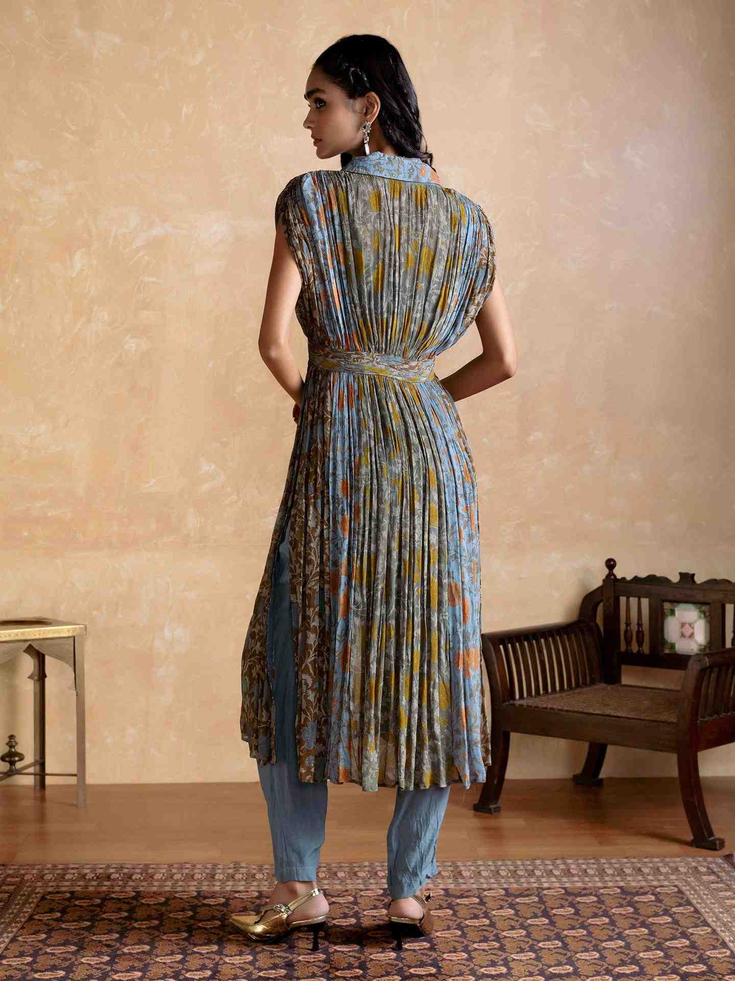 Blue Ruhaani Co-Ord Set