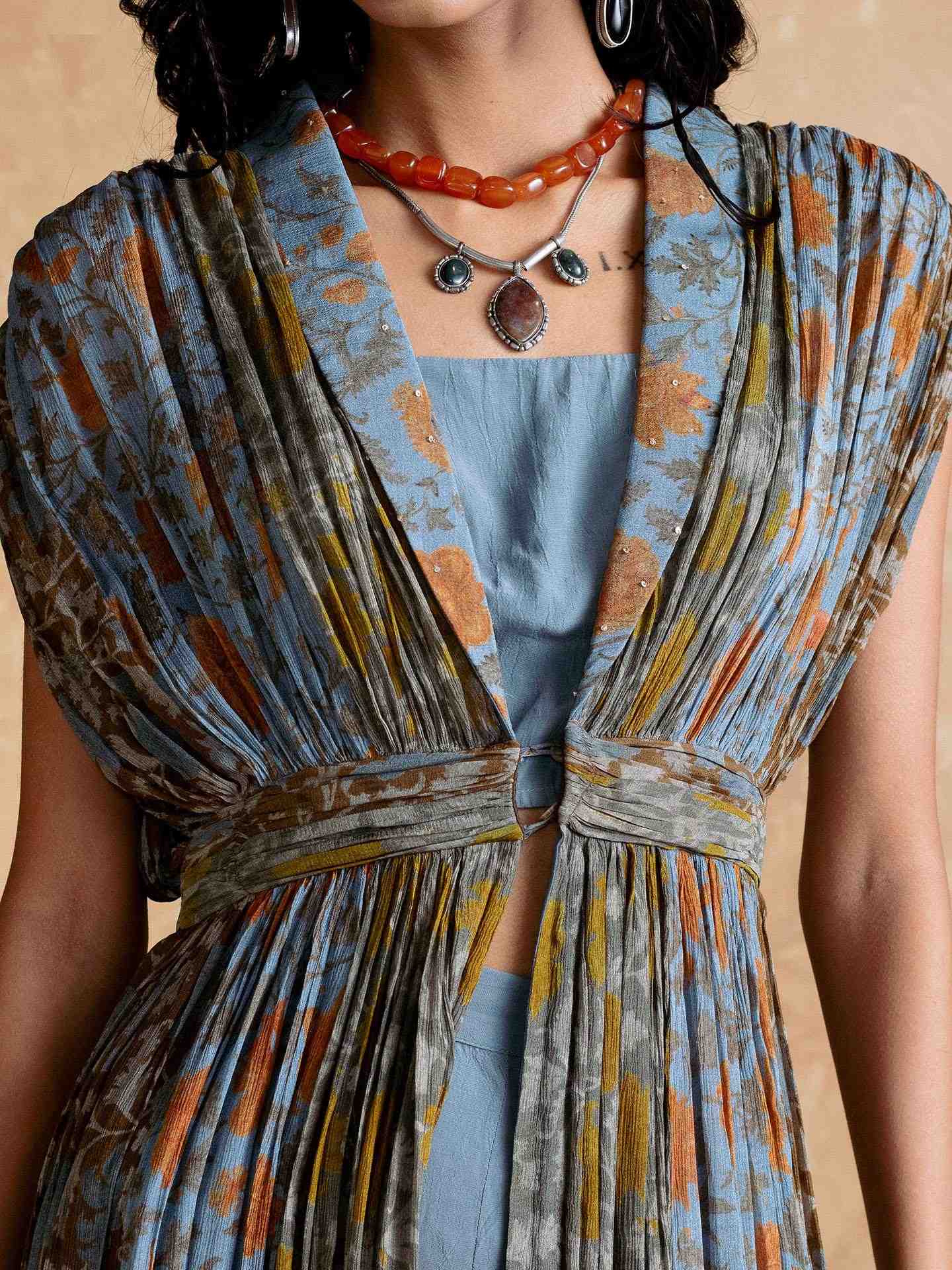 Blue Ruhaani Co-Ord Set