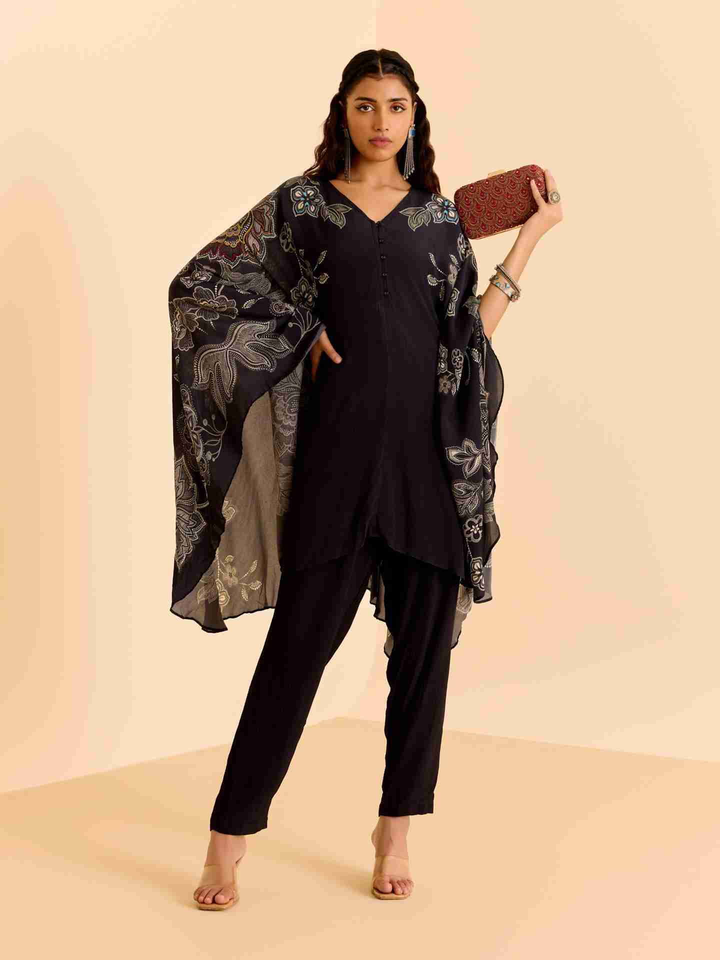 Black Natalie Co-Ord Set