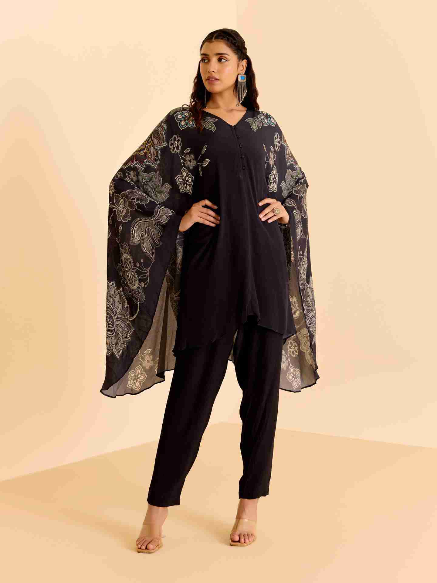 Black Natalie Co-Ord Set
