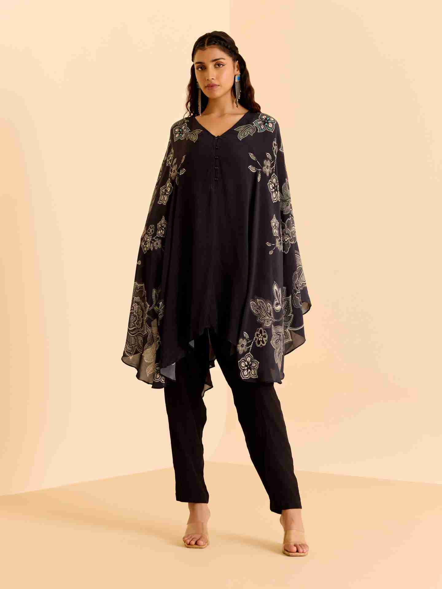 Black Natalie Co-Ord Set
