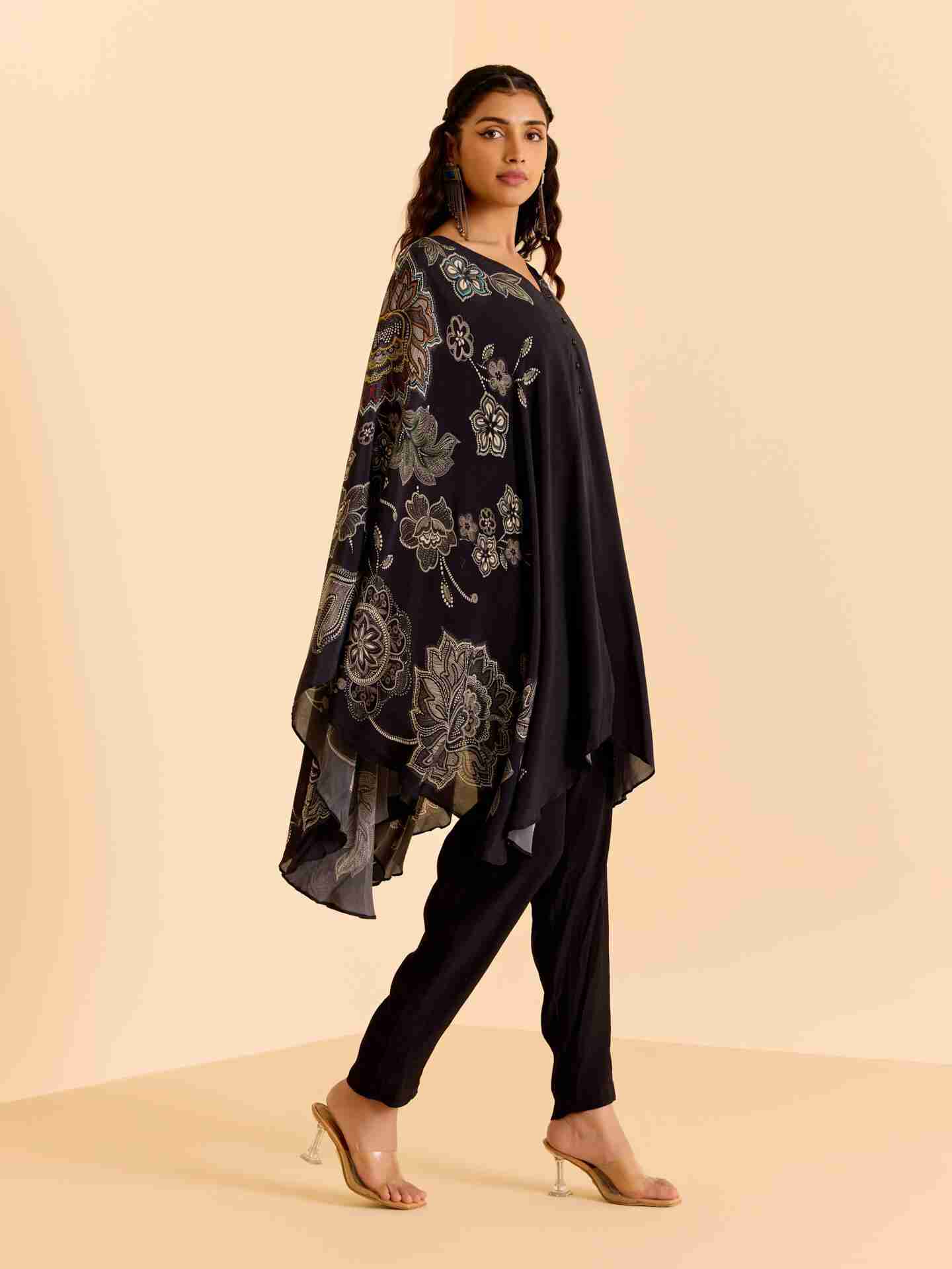 Black Natalie Co-Ord Set