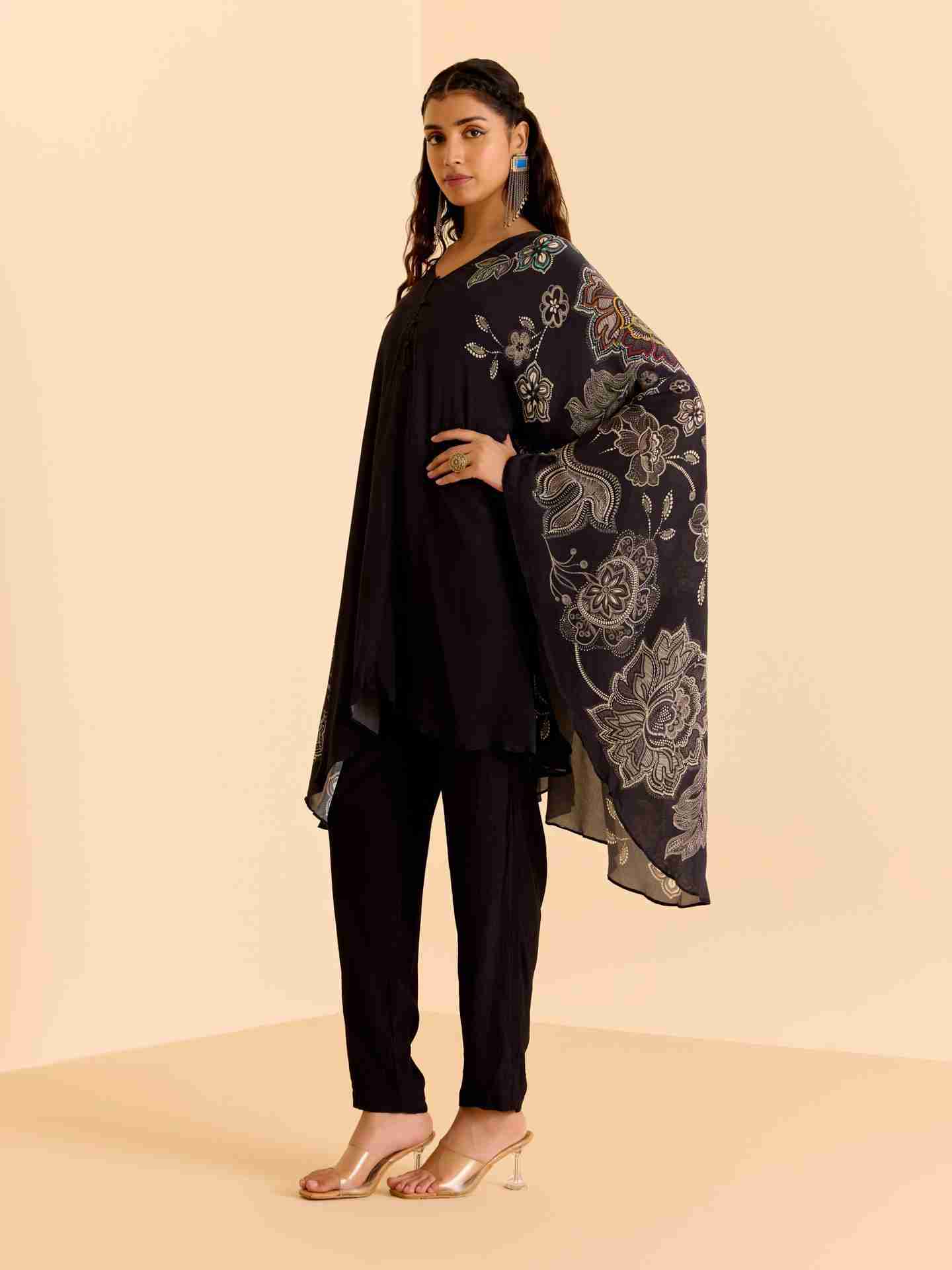 Black Natalie Co-Ord Set