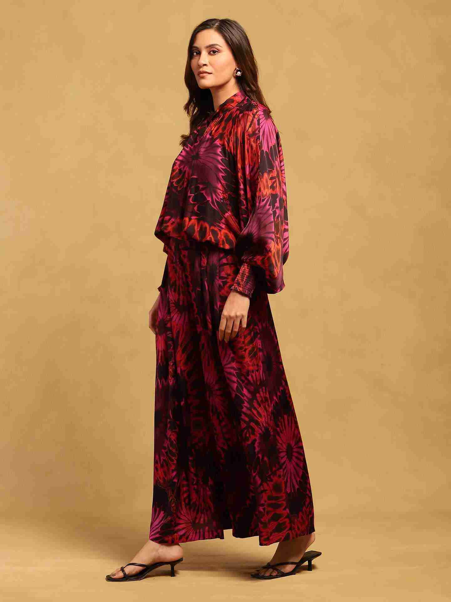 Red Hriday Co-Ord Set