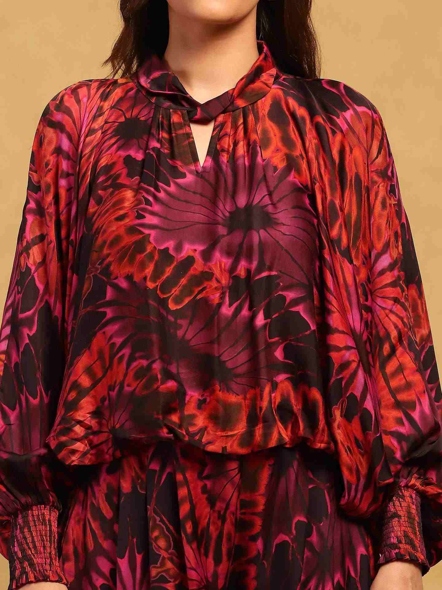 Red Hriday Co-Ord Set