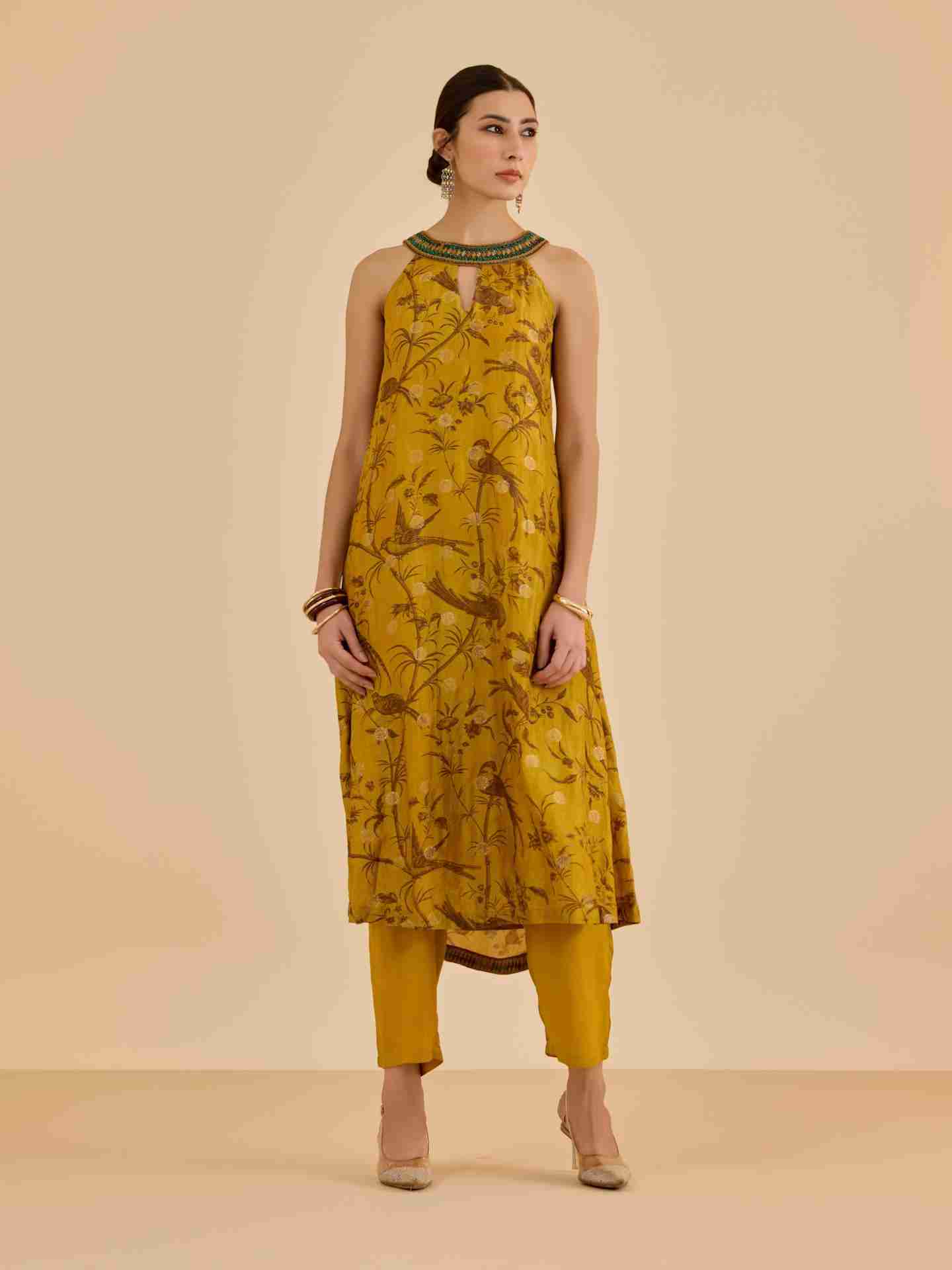 Mustard Aagaaz Co-Ord Set