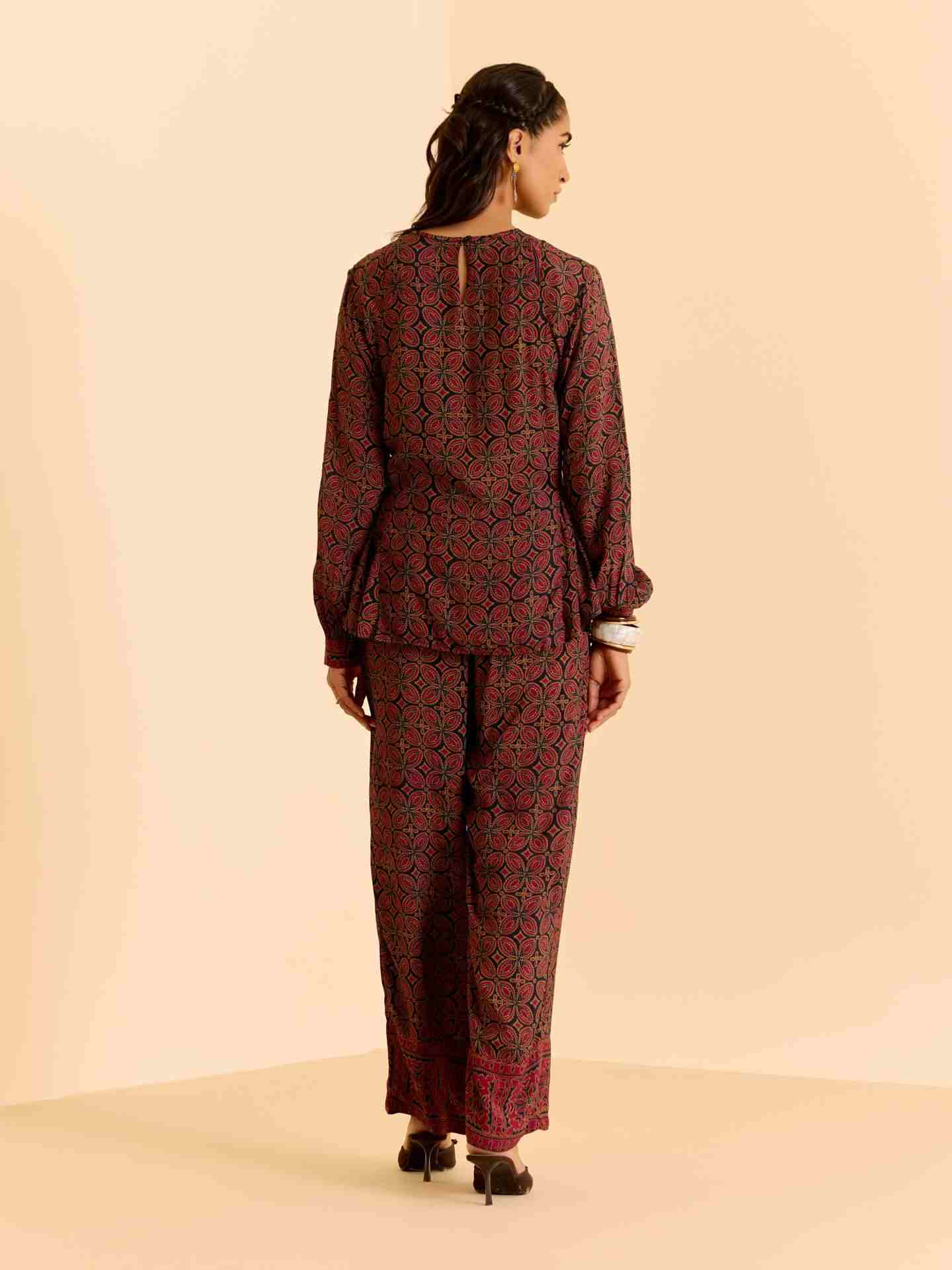 Black Kiran Co-Ord Set