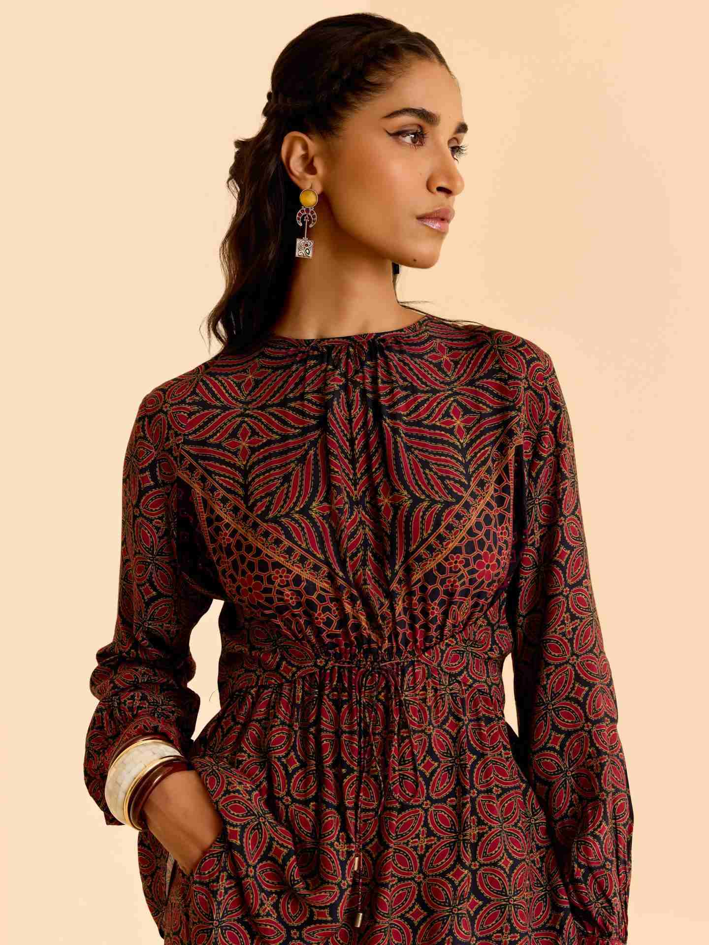 Black Kiran Co-Ord Set