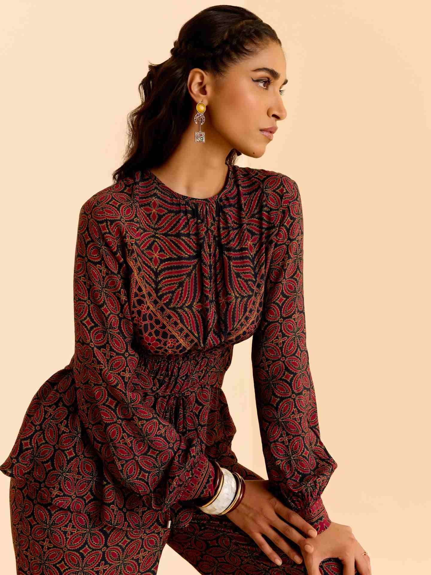 Black Kiran Co-Ord Set