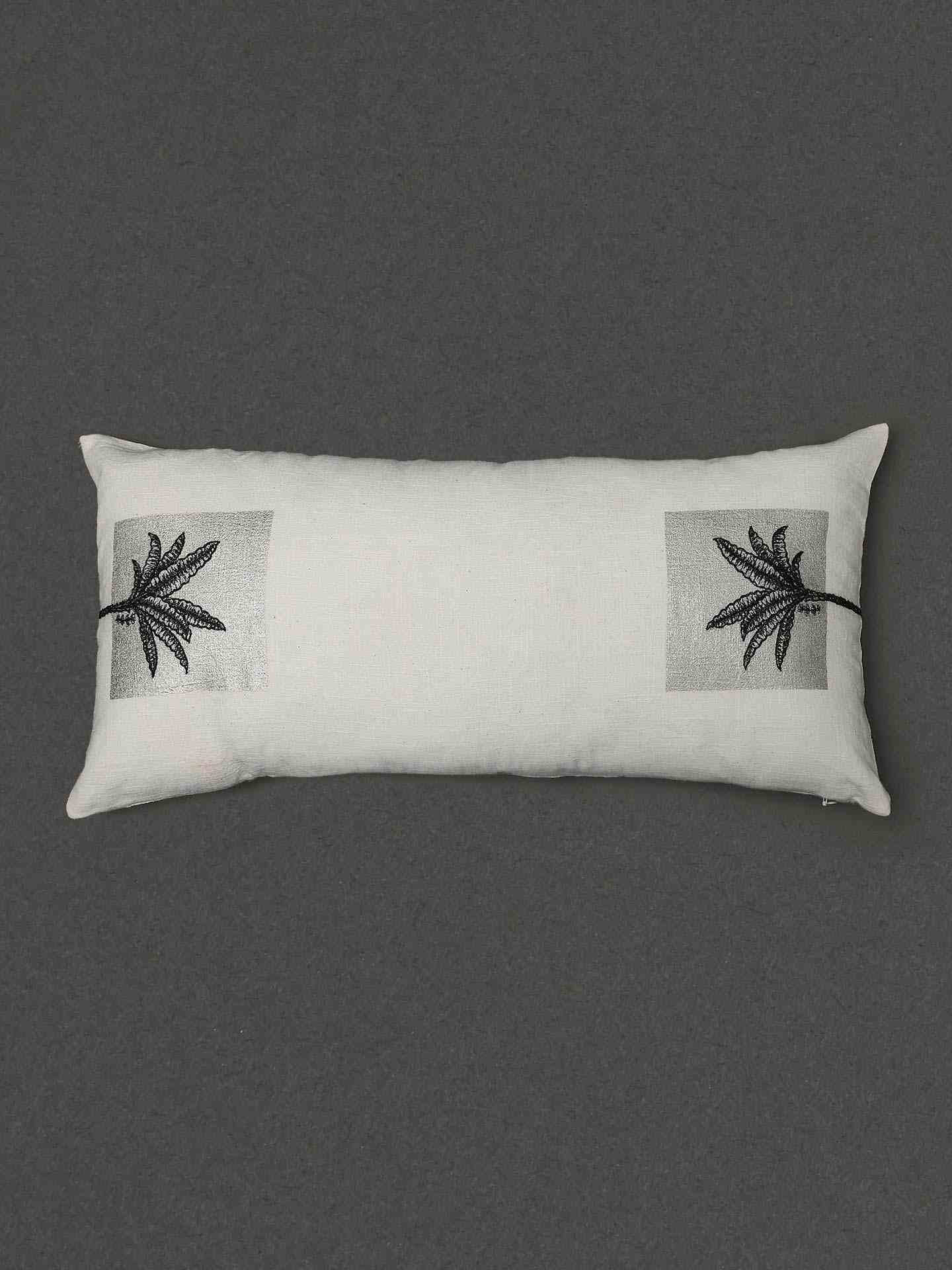 Ivory Cochin Rectangle Cotton Cushion