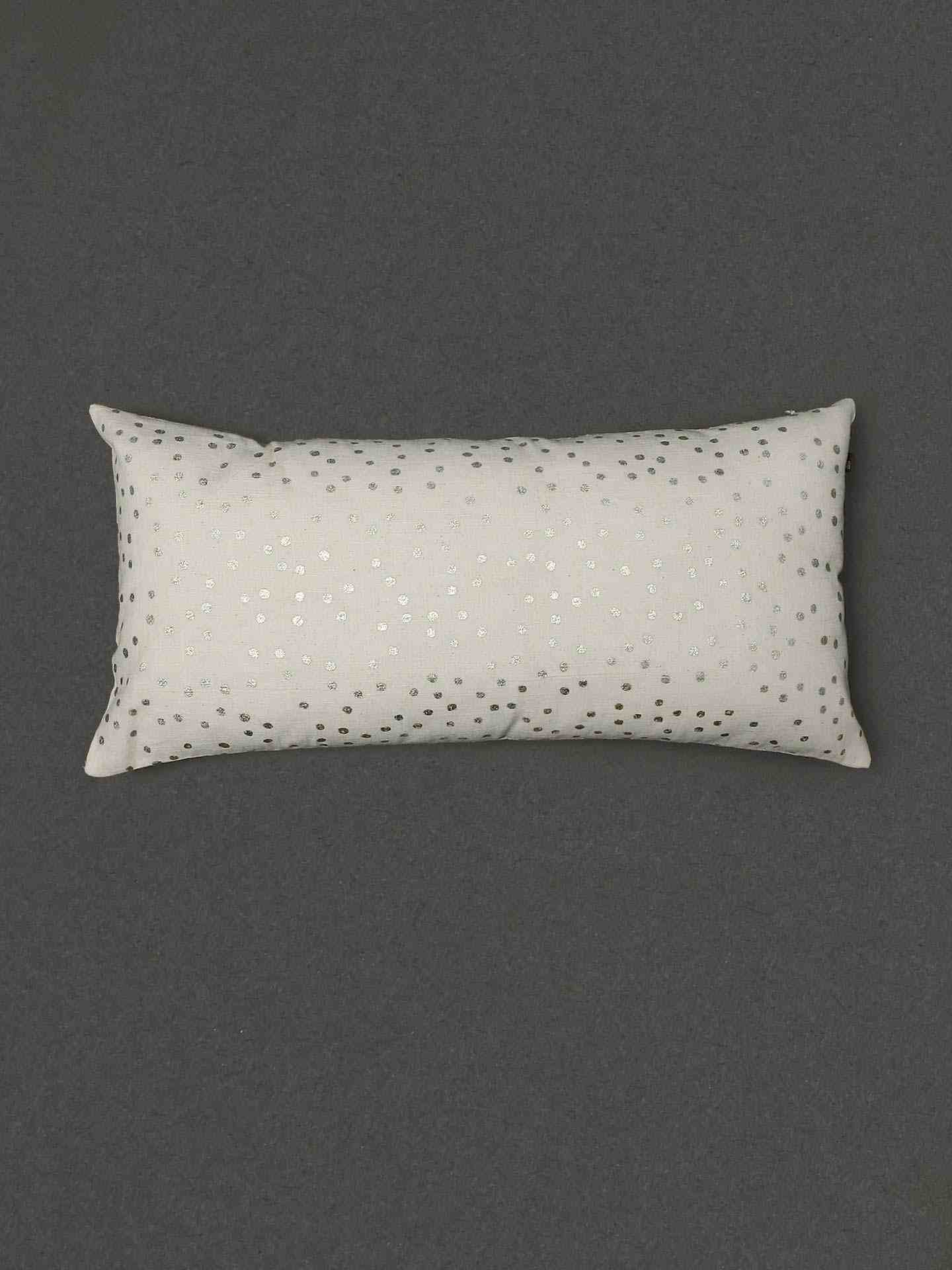 Ivory Cochin Rectangle Cotton Cushion