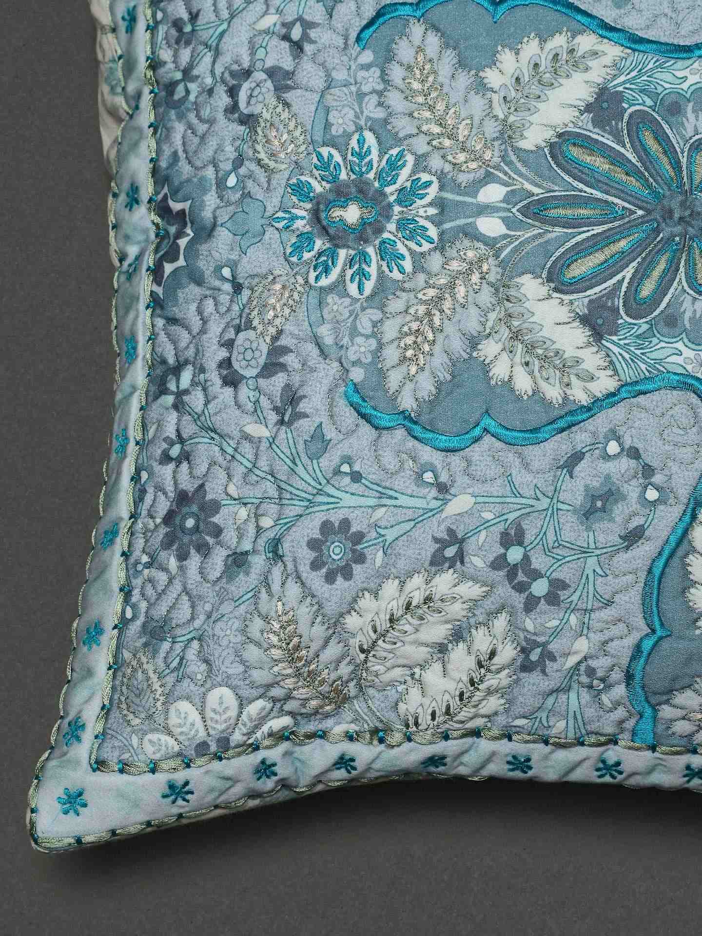 Turq Villa Cotton Rectangle Cushion