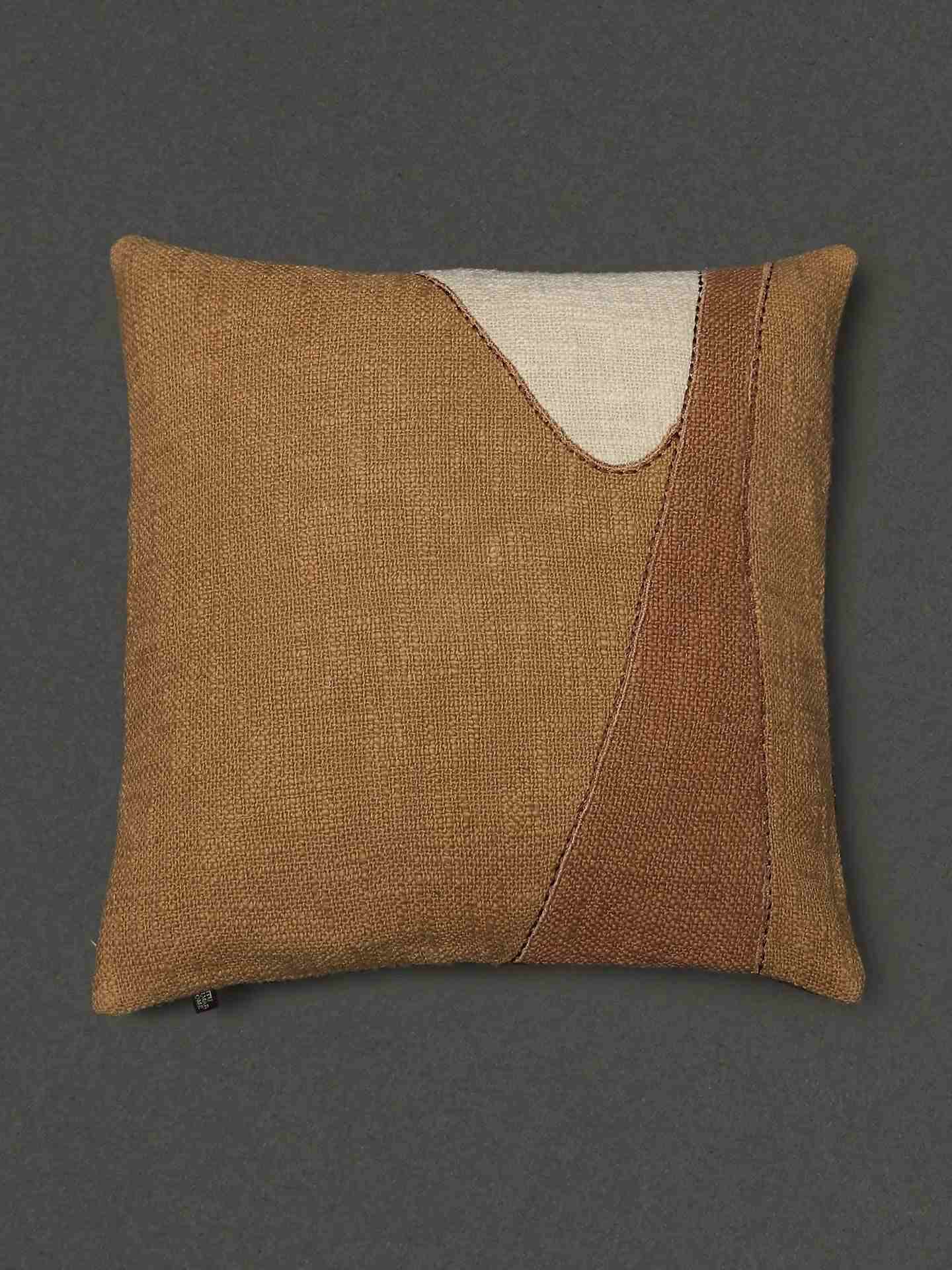 Brown Jaisalmer Cotton Cushion