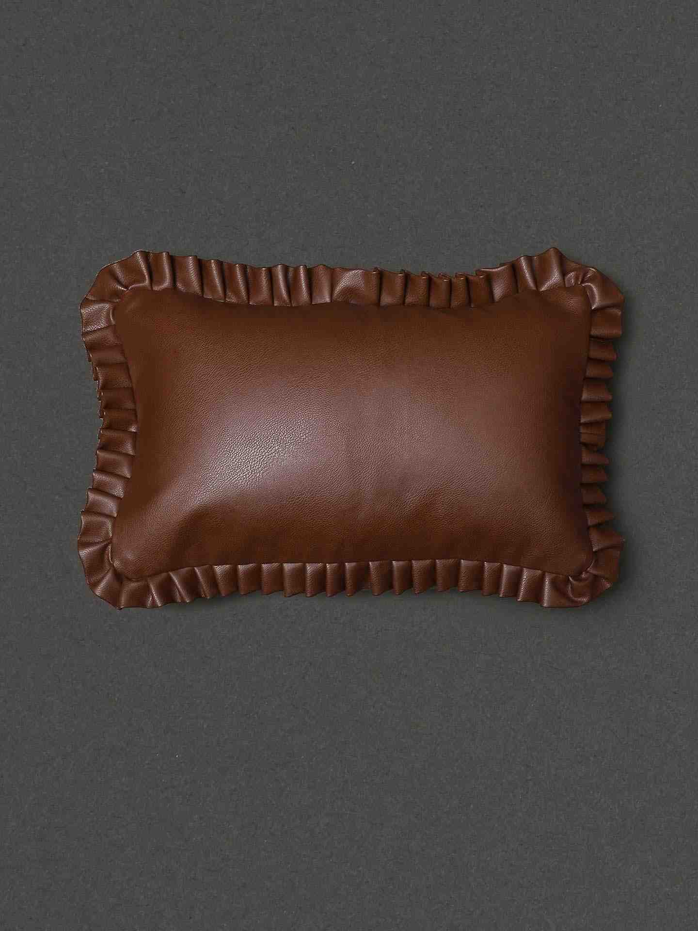 Ivory & Brown Jaisalmer Rectangle Cotton Cushion