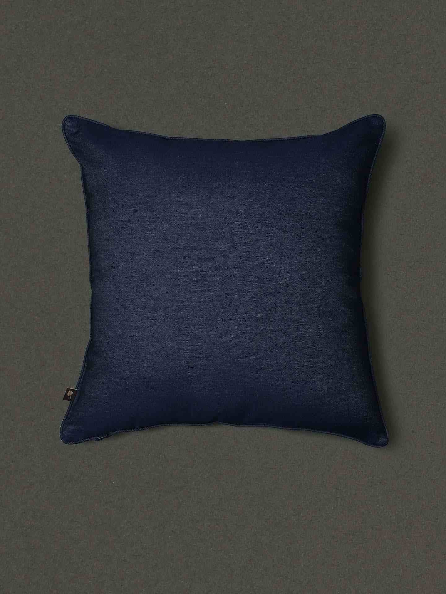 Blue Jalmahal Cushion