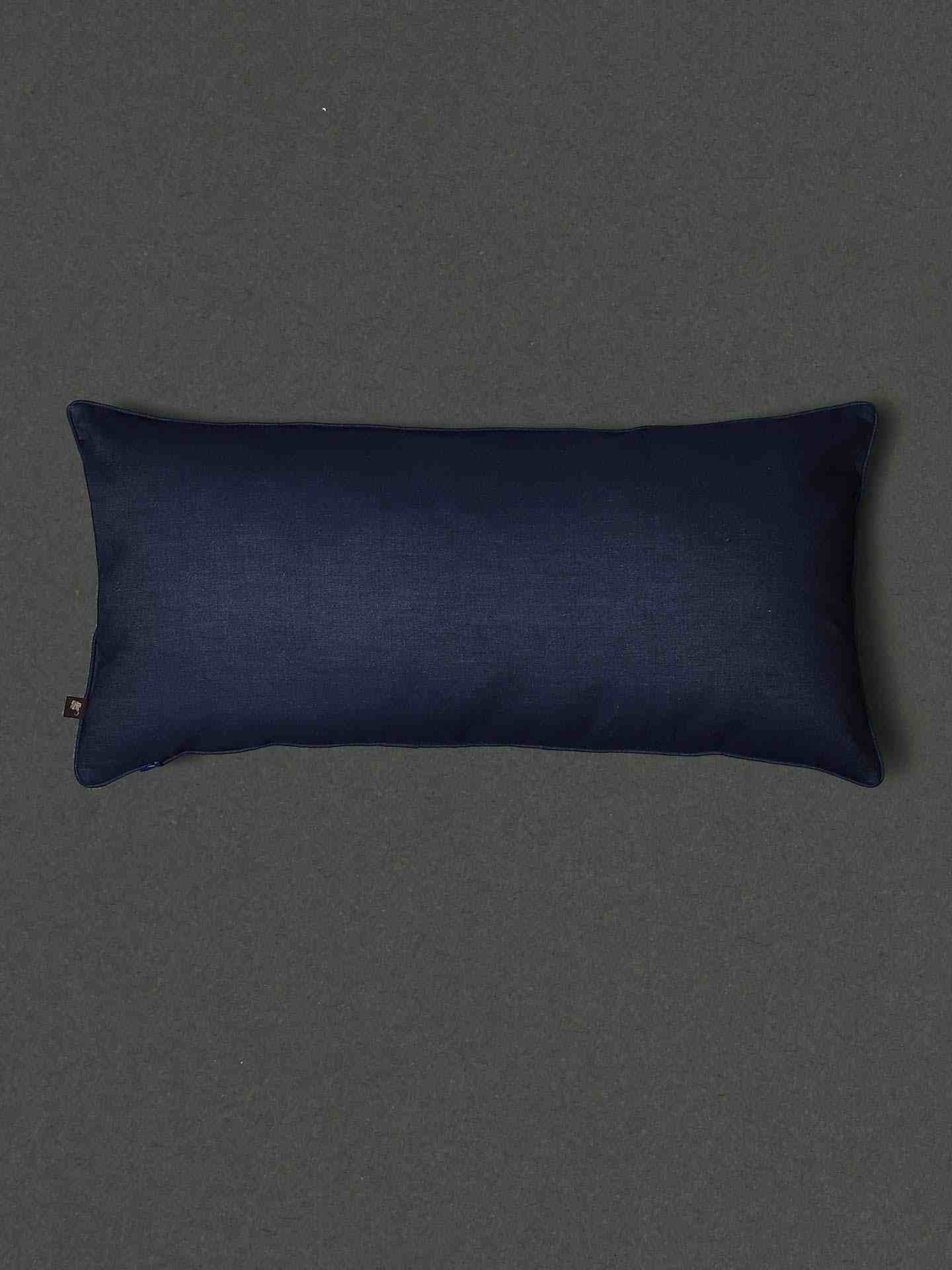 Blue Jalmahal Rectangle Cushion