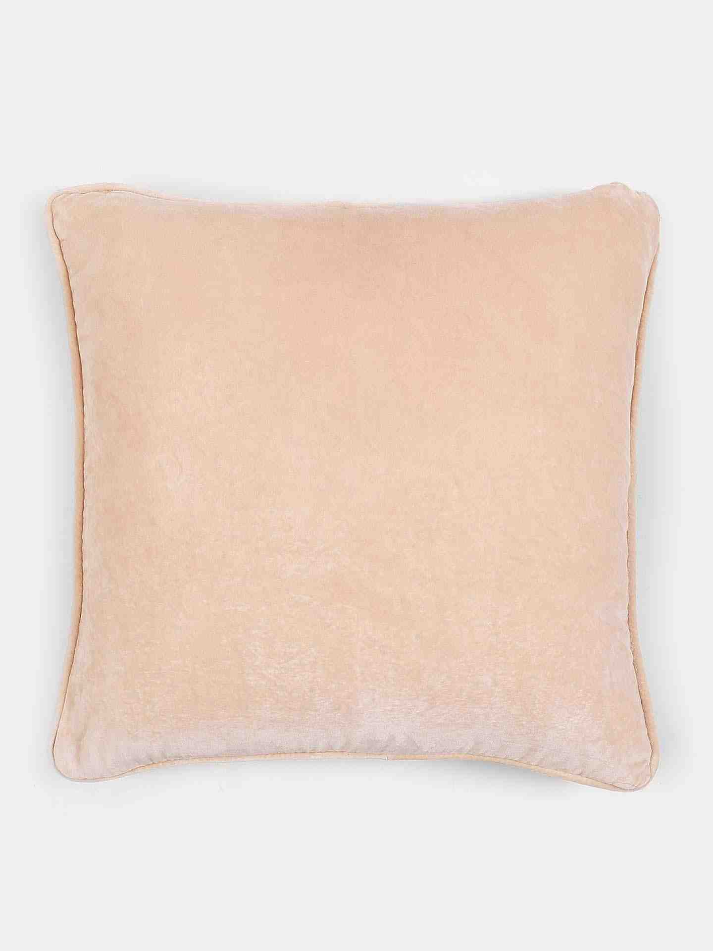 Pink Ikkat Cotton Cushion