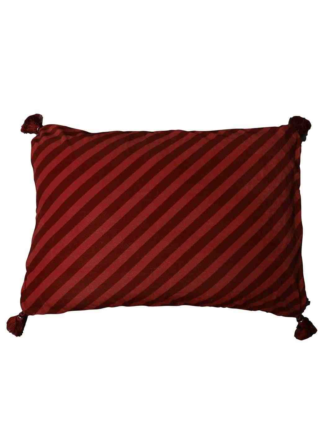 Red Amer Fort Velvet Pillow Sham