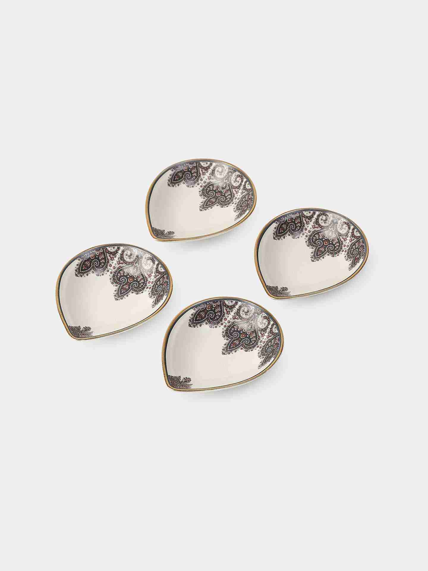 Blue Jaamevar Diya (Set Of 4)