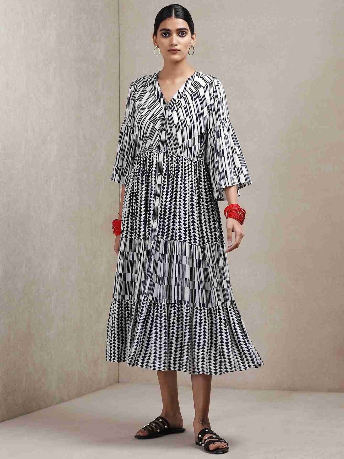 Black Classic Cotton Dress