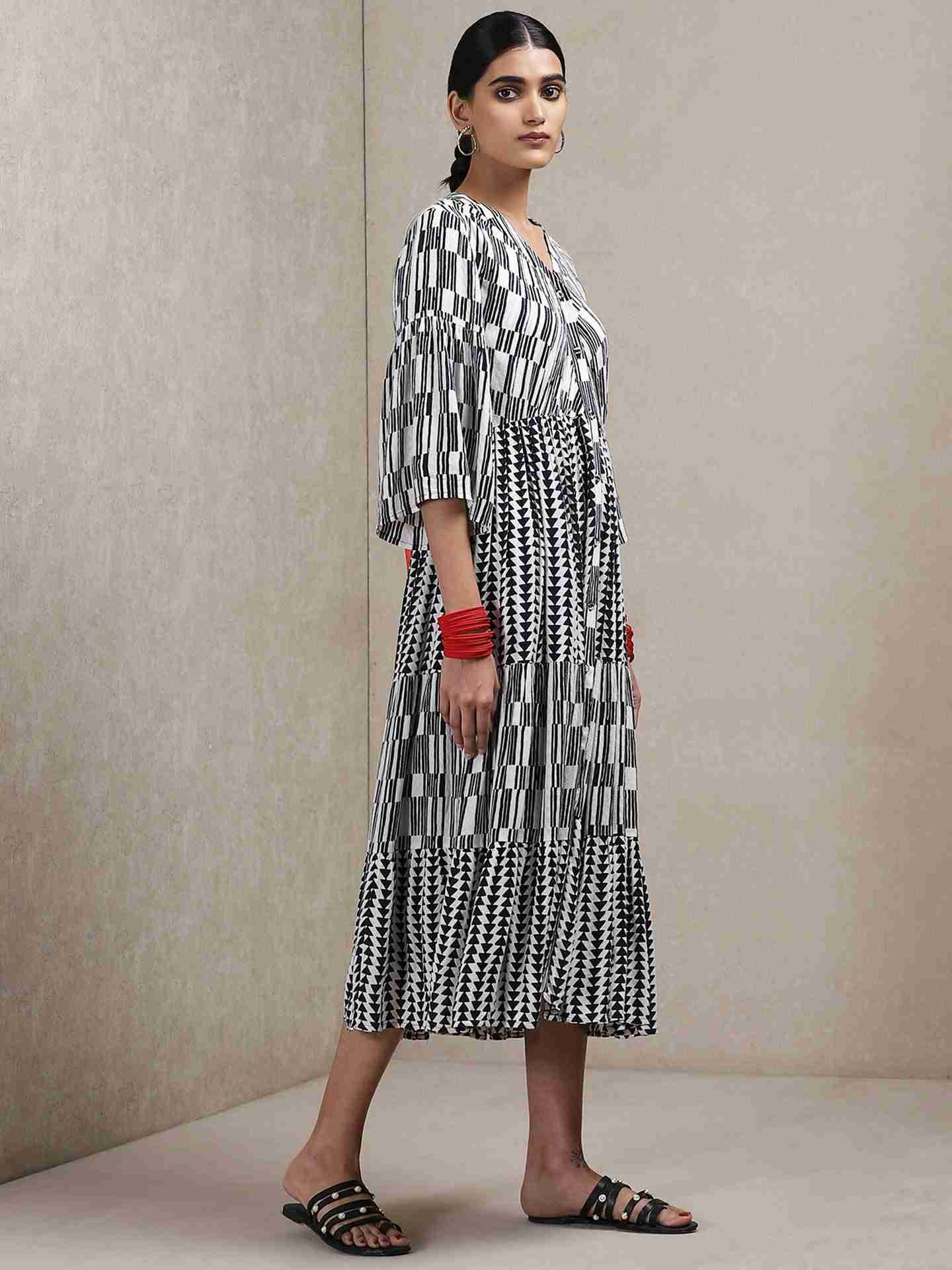 Black Classic Cotton Dress