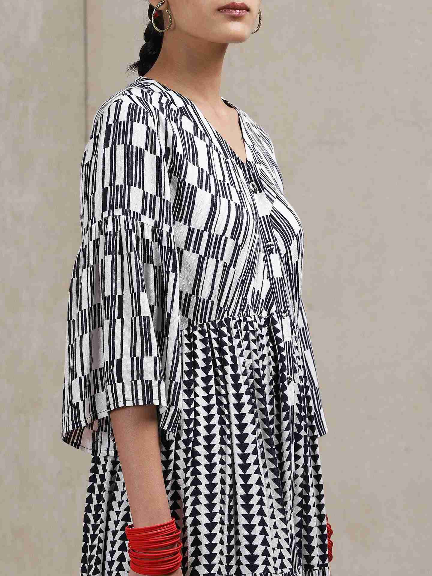 Black Classic Cotton Dress