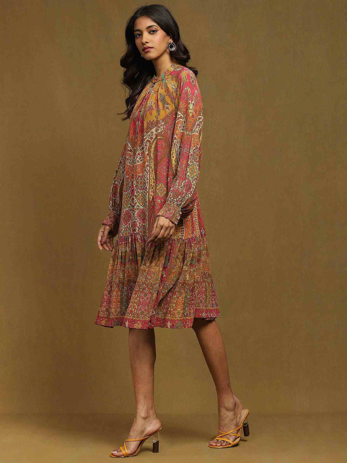 Multi Jaisalmer Shift Dress