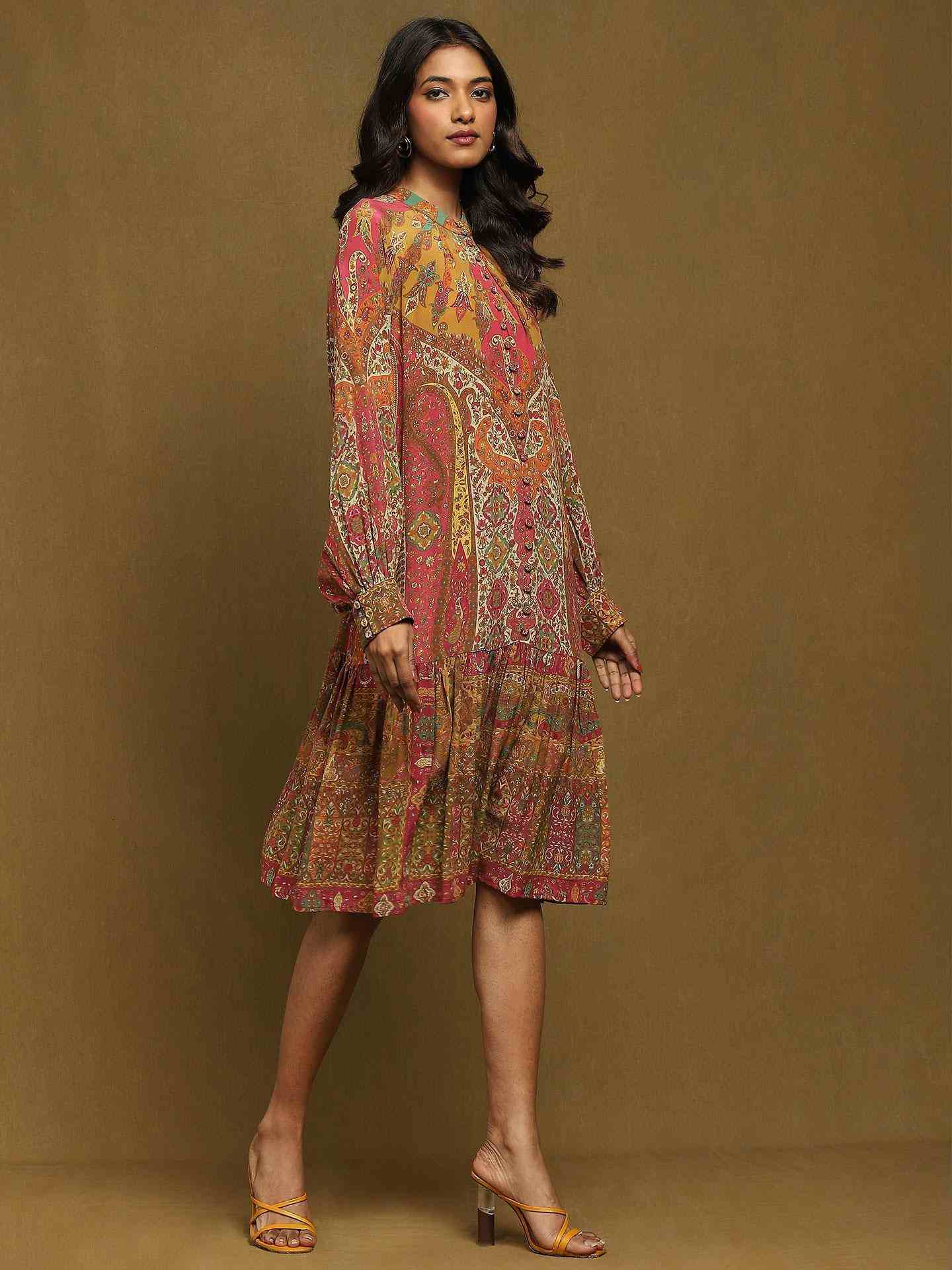 Multi Jaisalmer Shift Dress