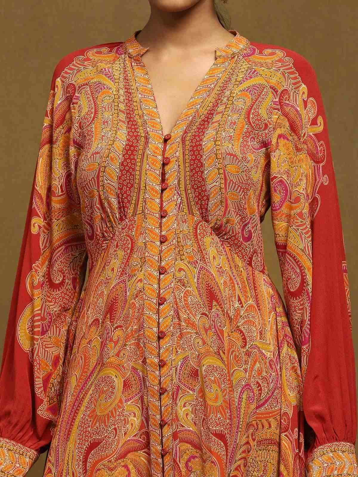 Red Boukhara Dress