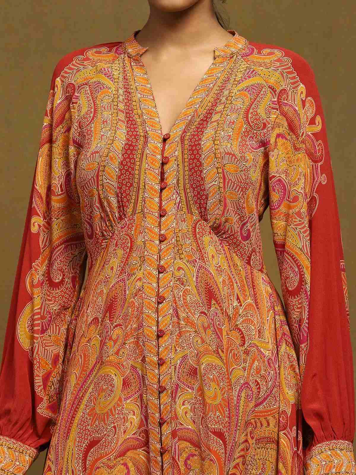 Red Boukhara Dress