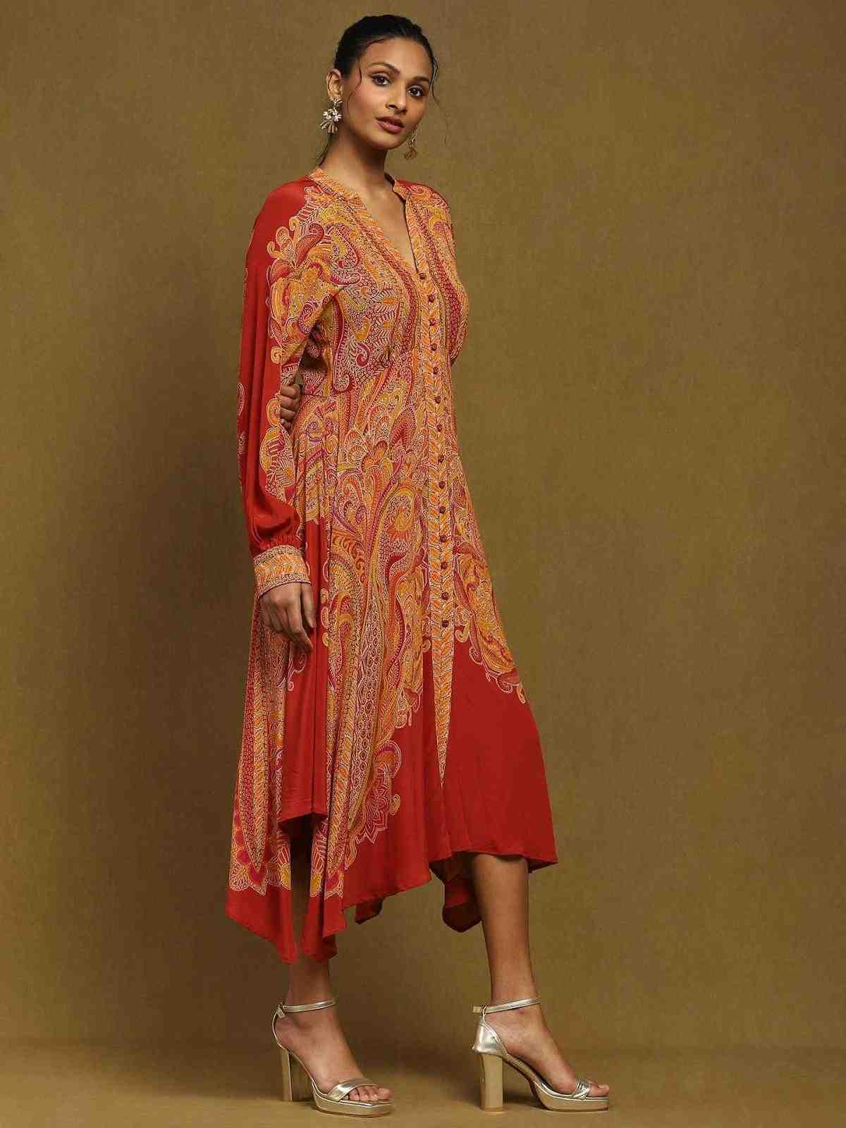 Red Boukhara Dress