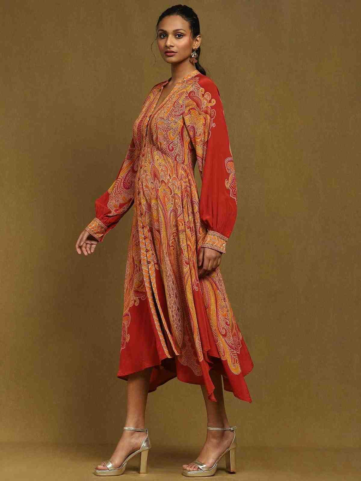 Red Boukhara Dress