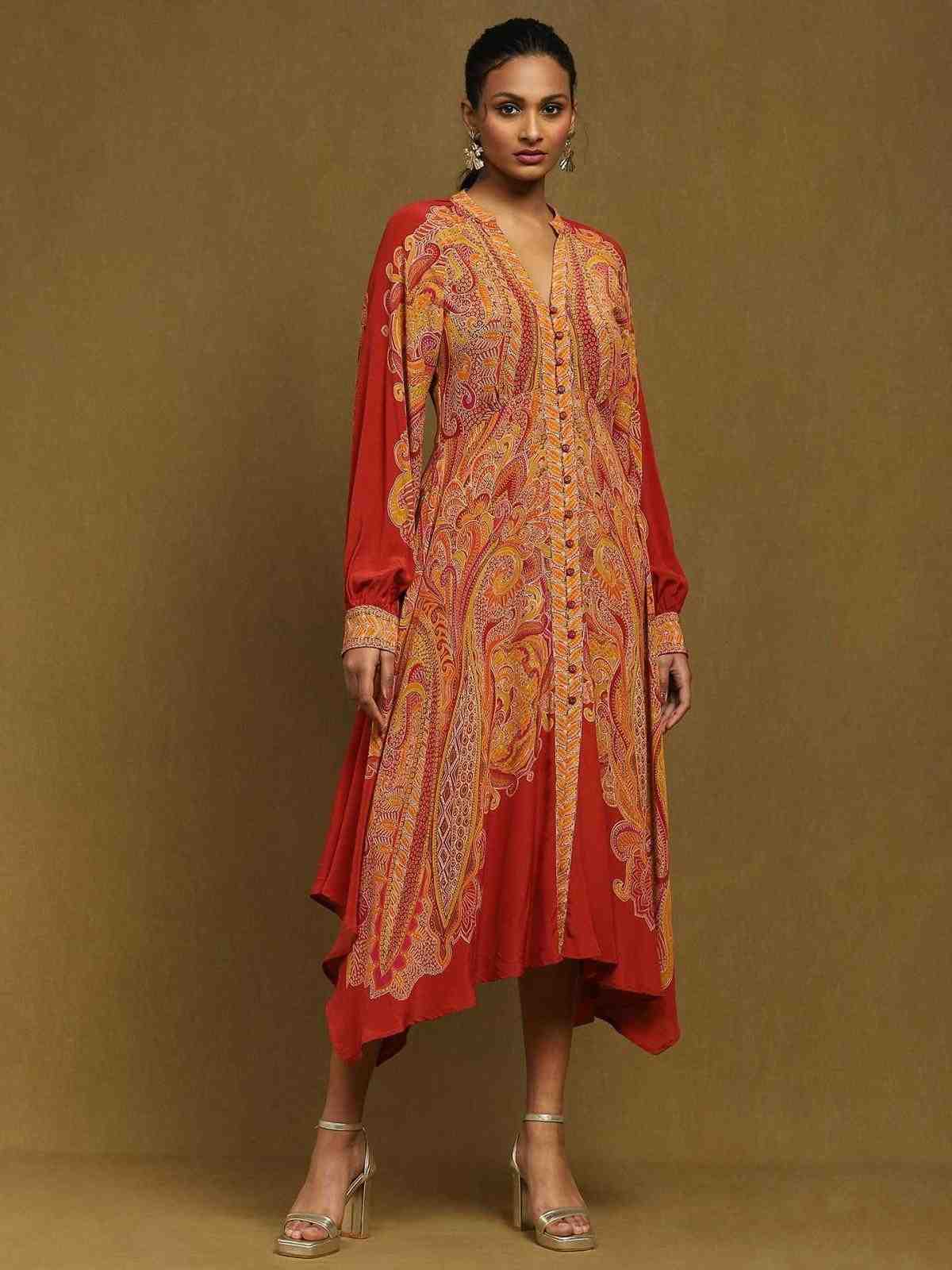 Red Boukhara Dress