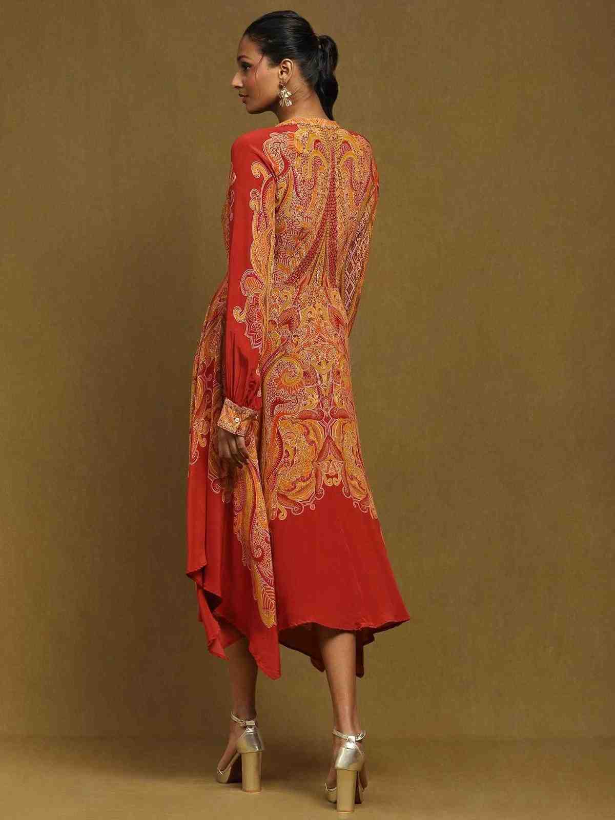 Red Boukhara Dress
