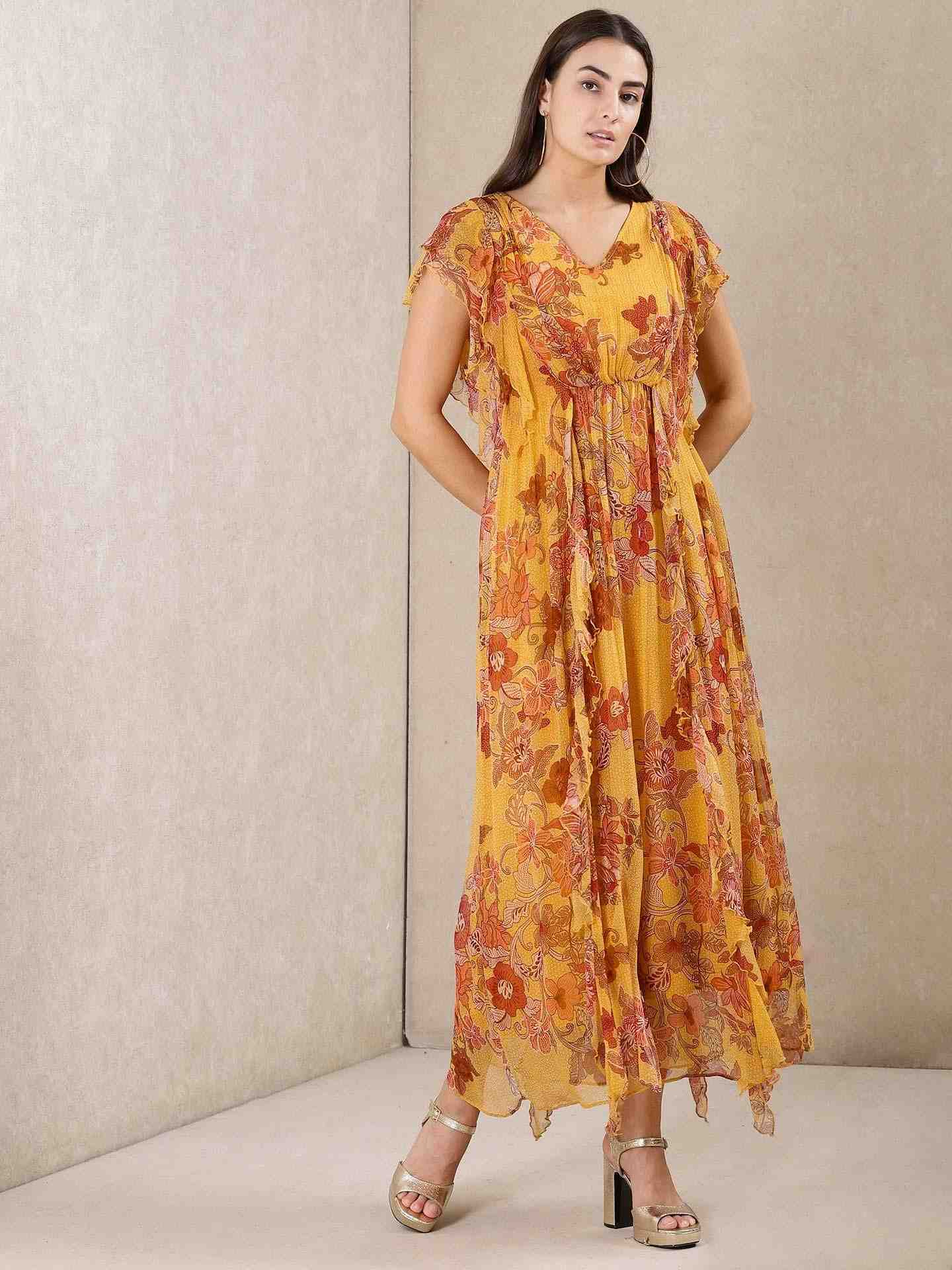 Yellow Manvik Dress