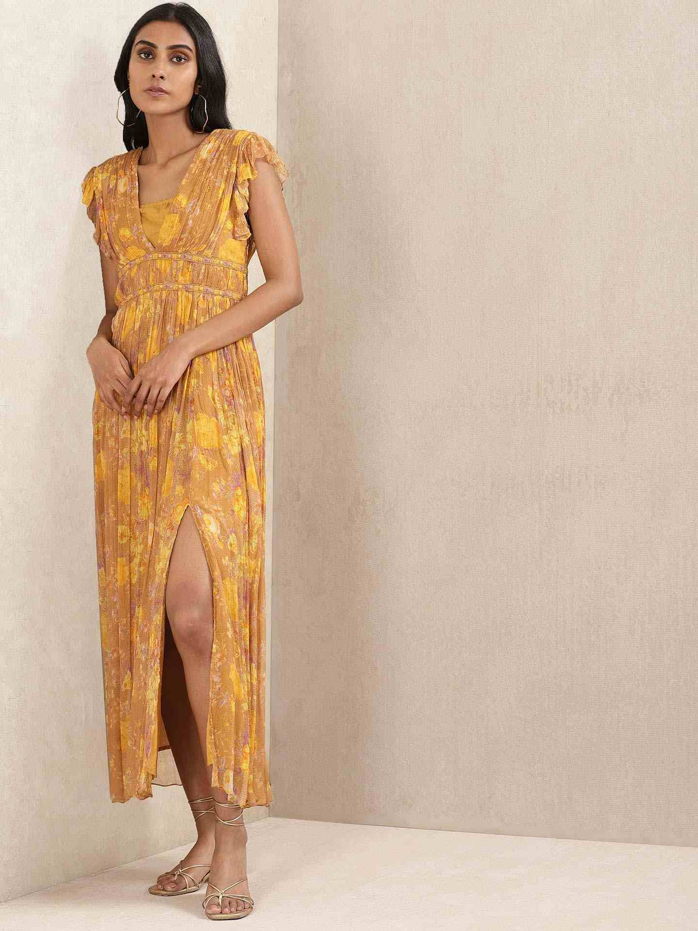 Yellow Flemish Dress