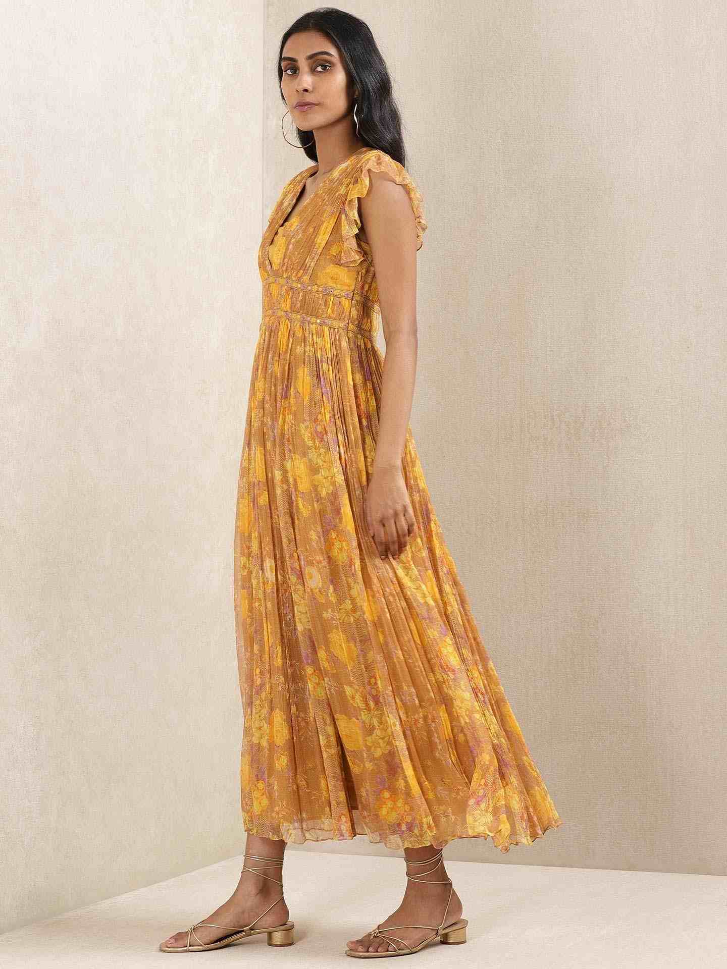 Yellow Flemish Dress