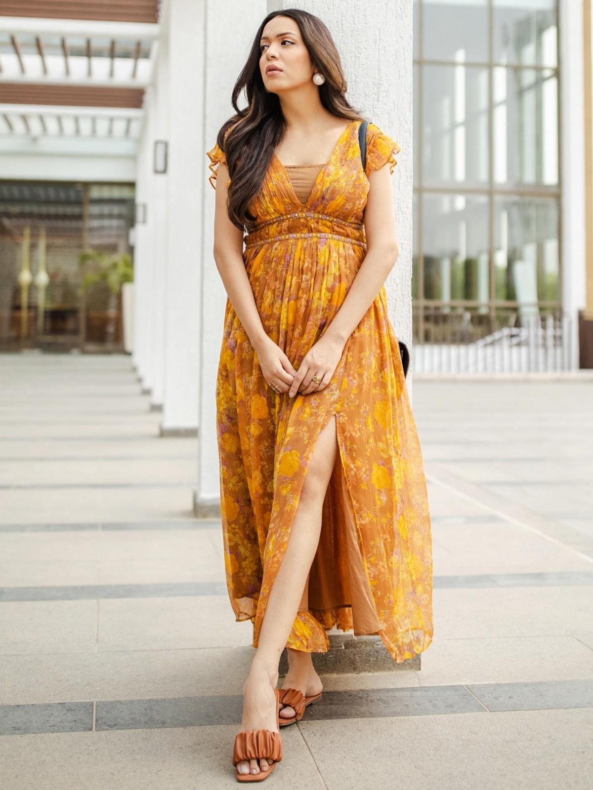 Yellow Flemish Dress