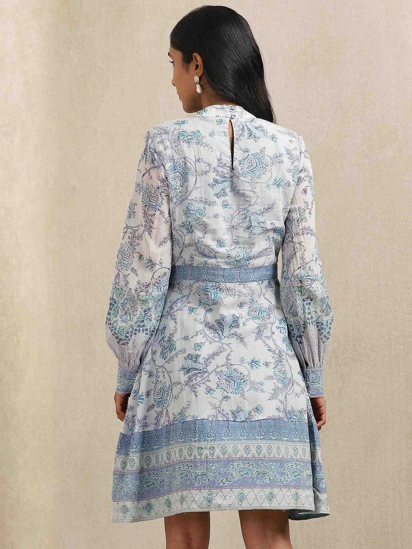 Blue Charulekha Dress